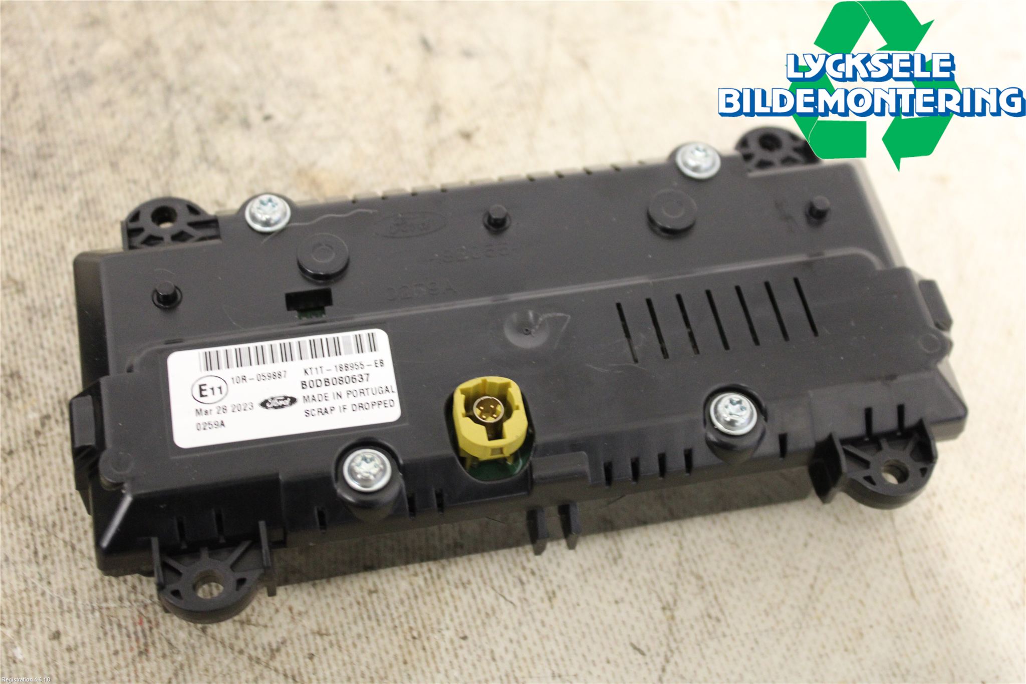 Ford TRANSIT/TOURNEO CONNECT 13-22 Multifunktionsdisplay