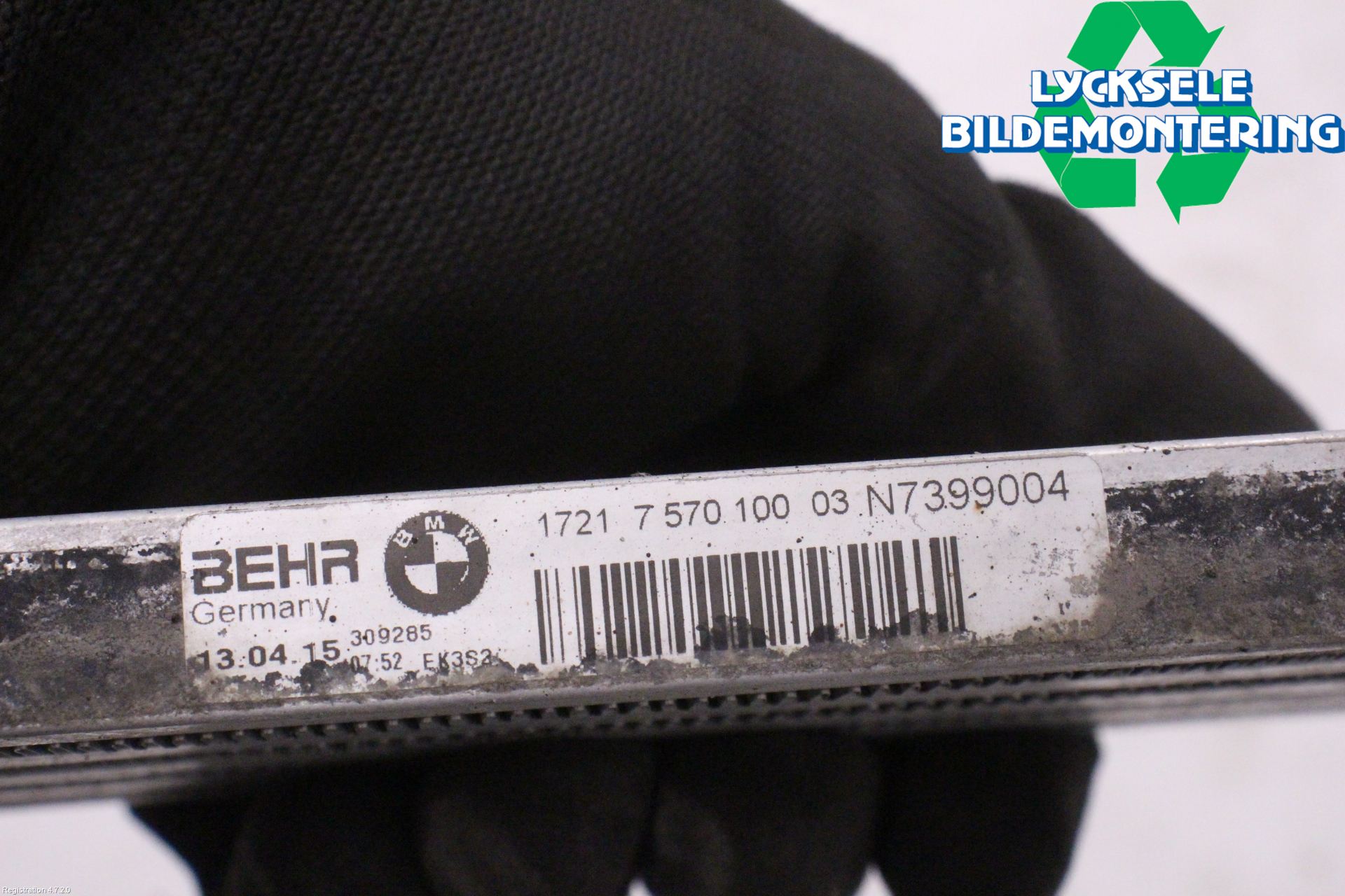 BMW 5 F10/F11/F18 09-17 Oljekylare Servostyrning