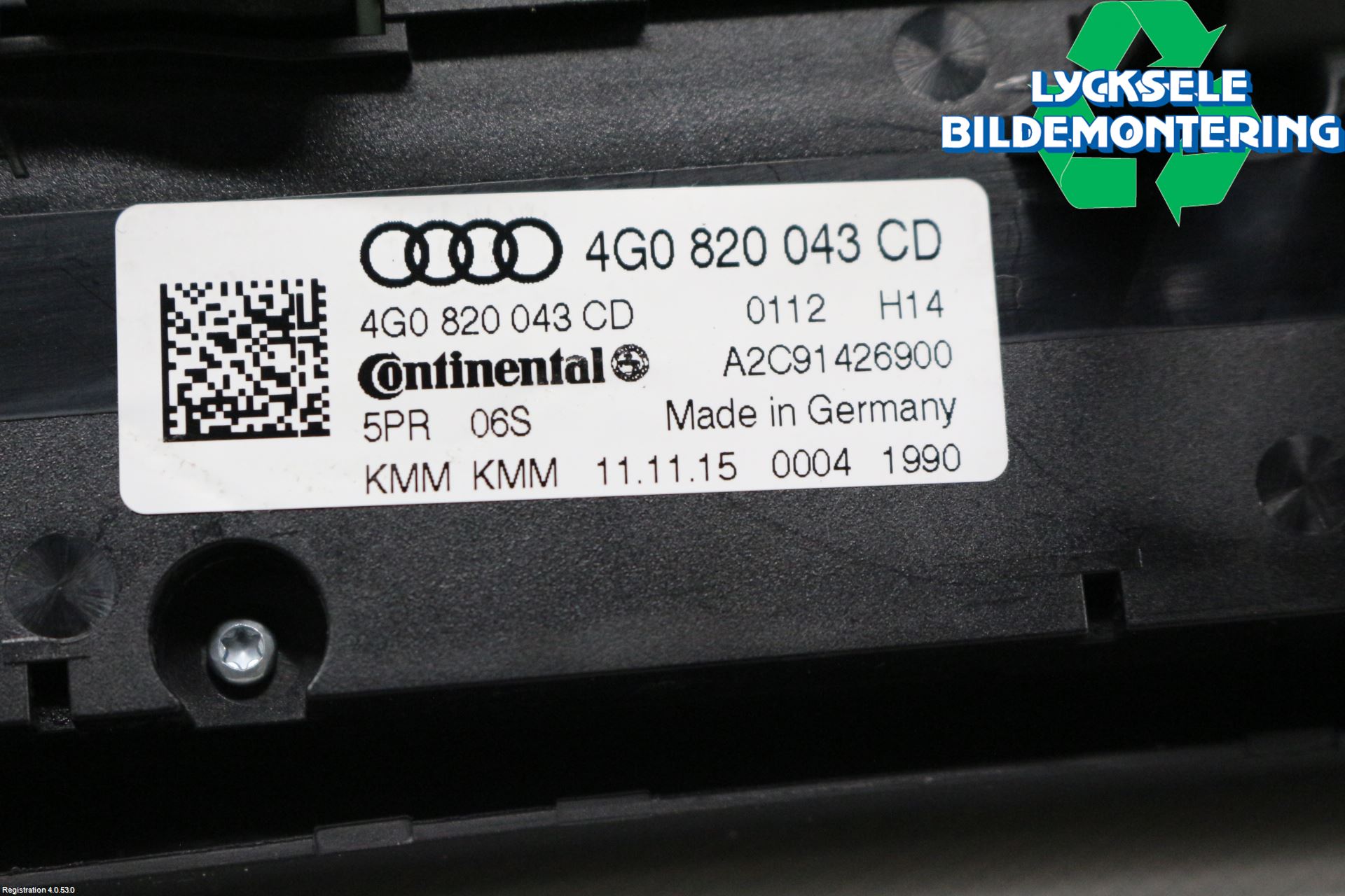 Audi A6 ALLROAD 12-18 Ac Styrenhet Ac Manöveren