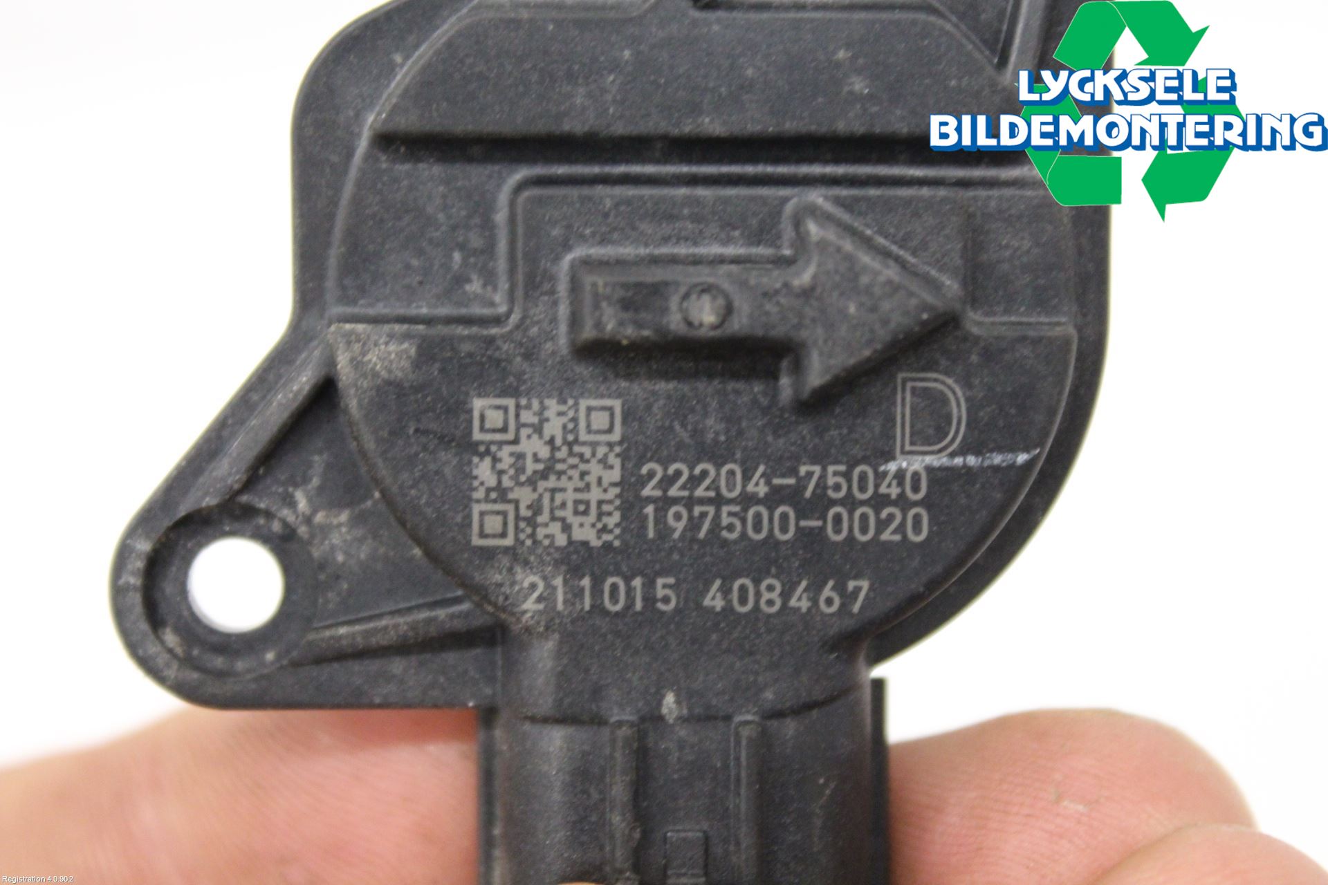 Toyota RAV4 19- Injluftmassamätare