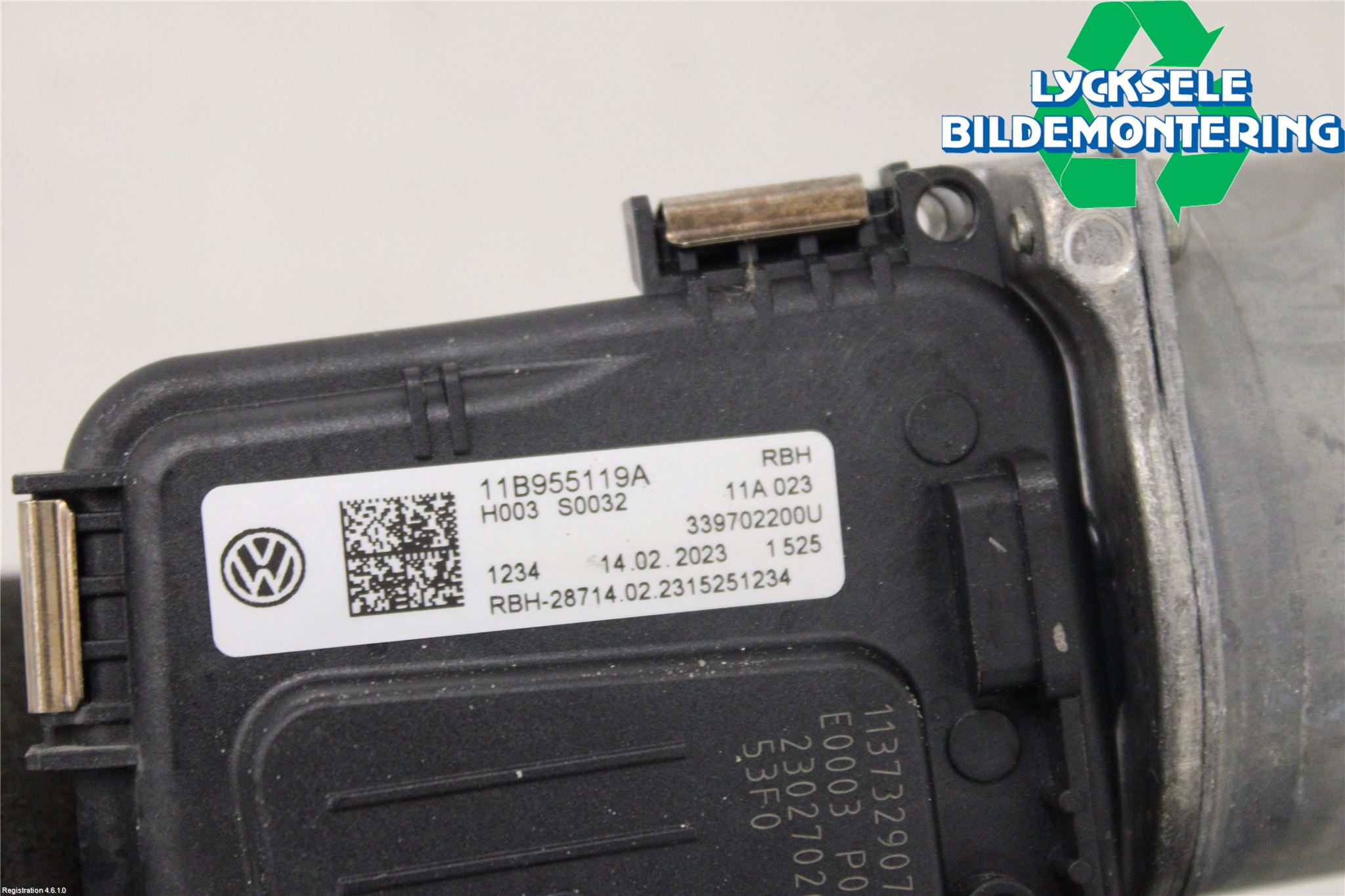 Volkswagen VW ID.4 21- Torkarmekanism Vindruta