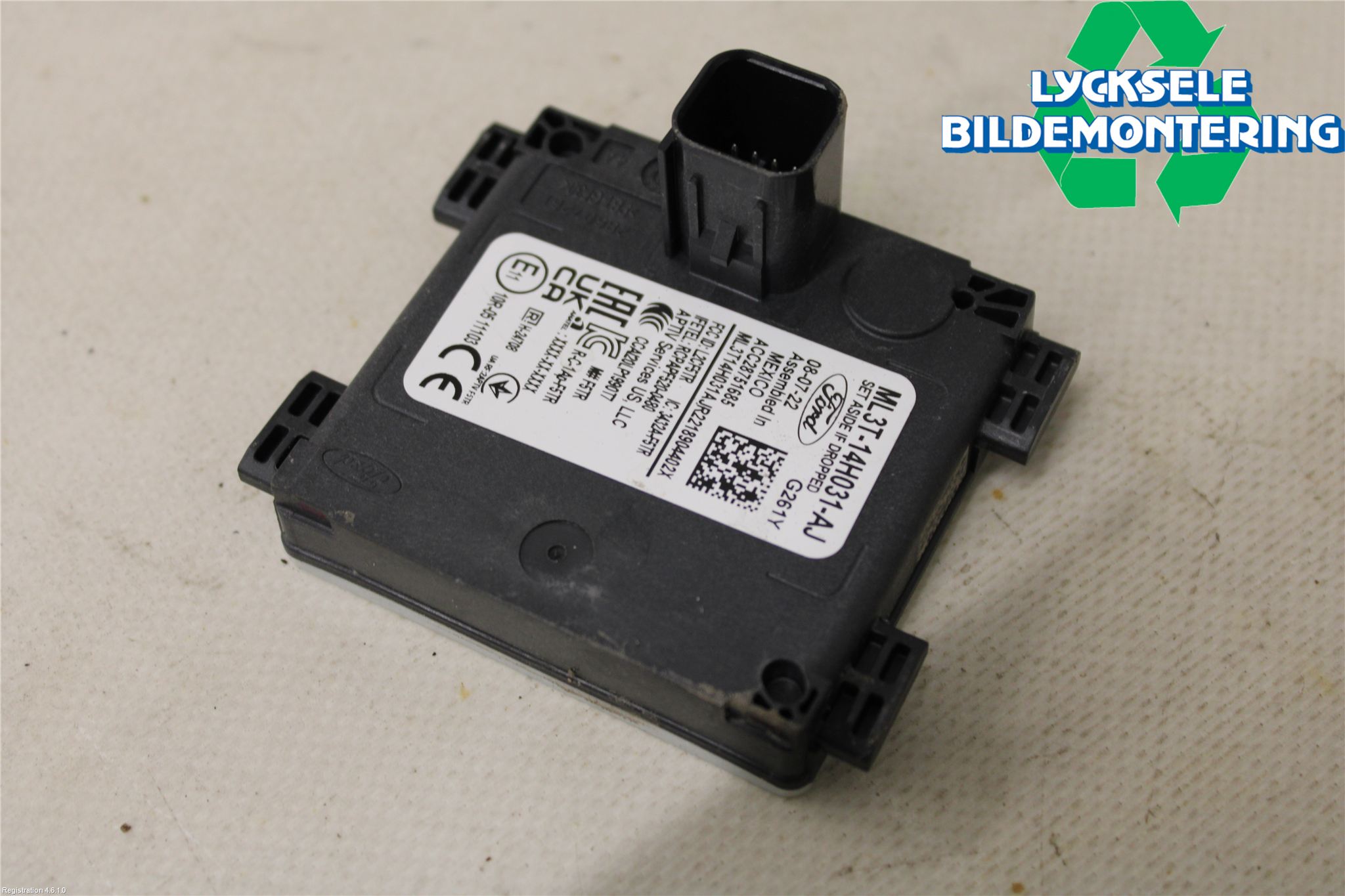 Ford MUSTANG Mach-E 21- Sensor Aktivt Kollisionsskydd