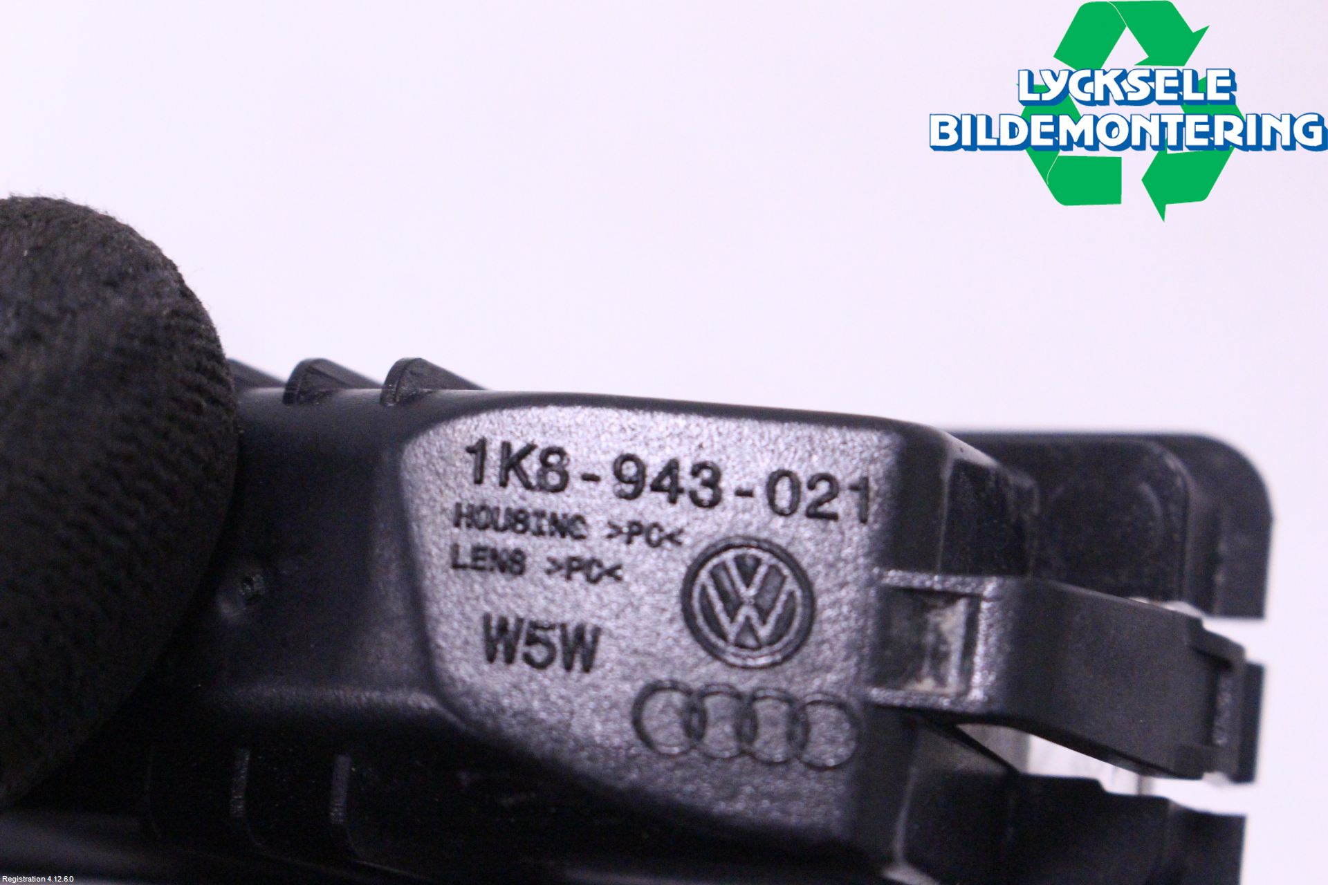 Volkswagen VW GOLF / E-GOLF VII 13-20 Skylt Belysning