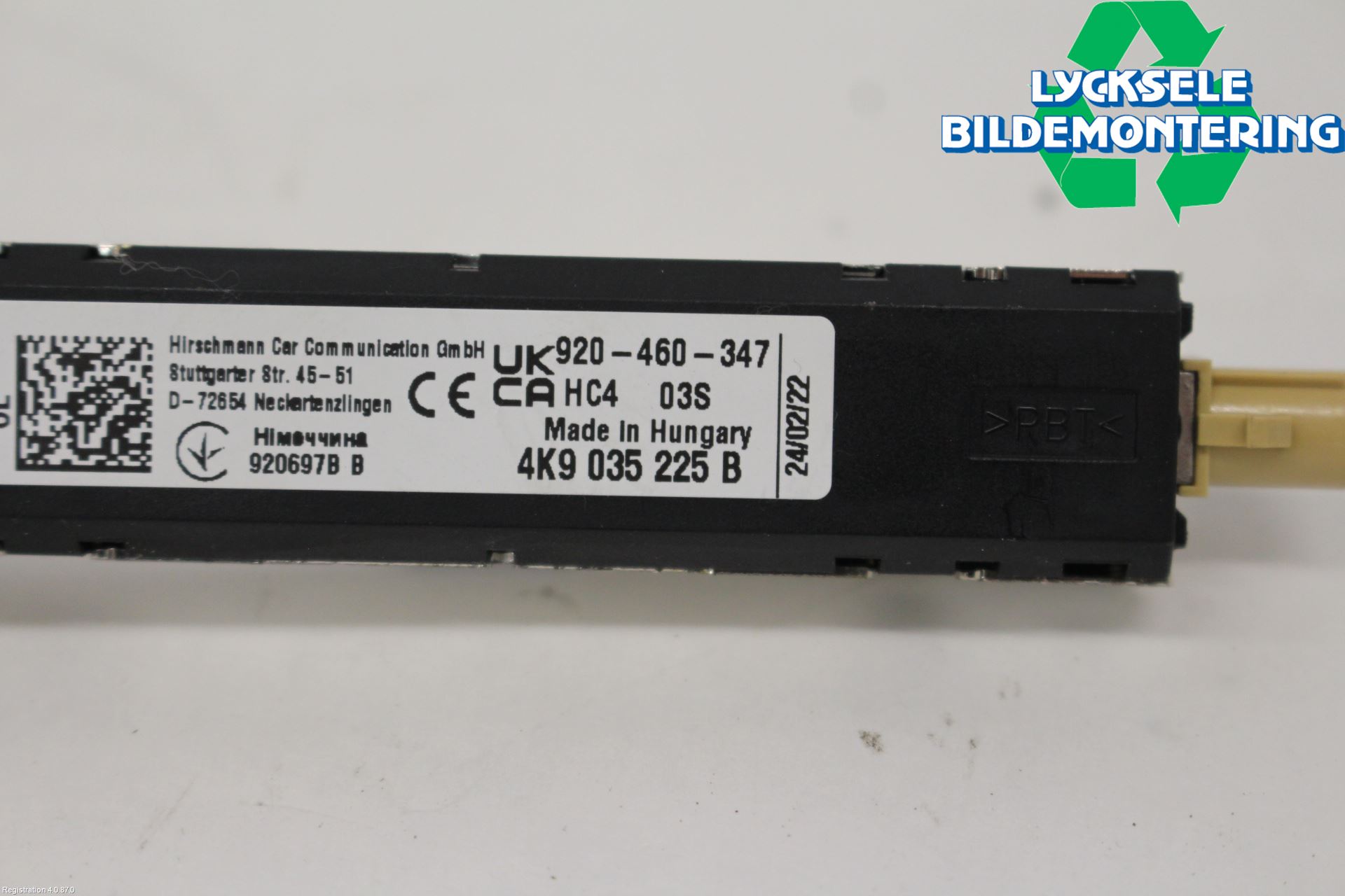 Audi A6 F2/C8 19- Antennförstärkare