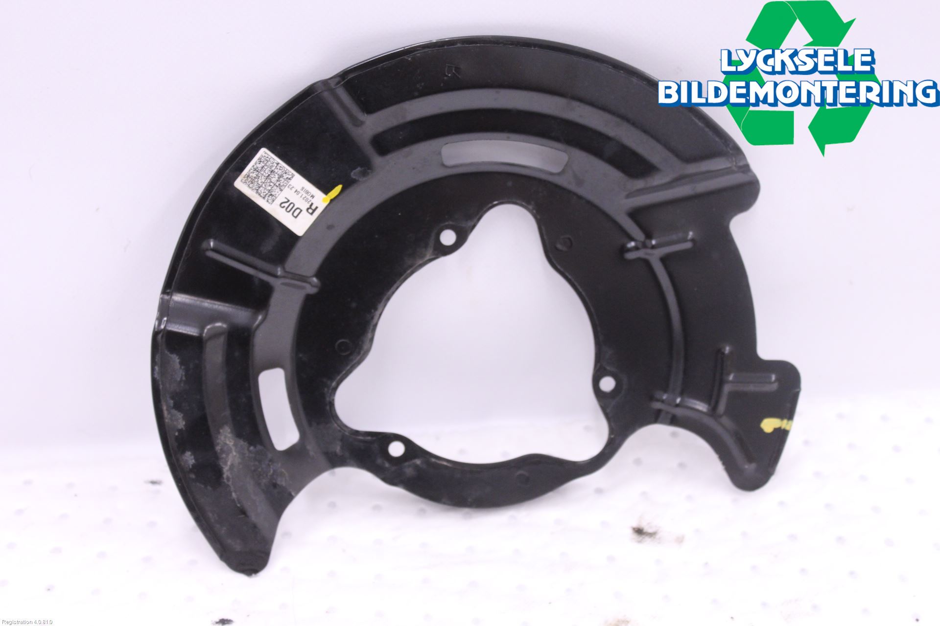 Kia NIRO (DE) 17-22 Bromssköld Fram