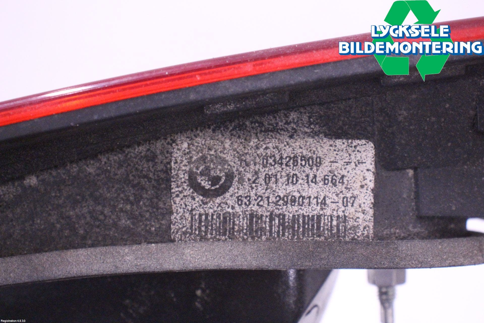 BMW X1 E84 10-15 Bakljus Lucka Hö