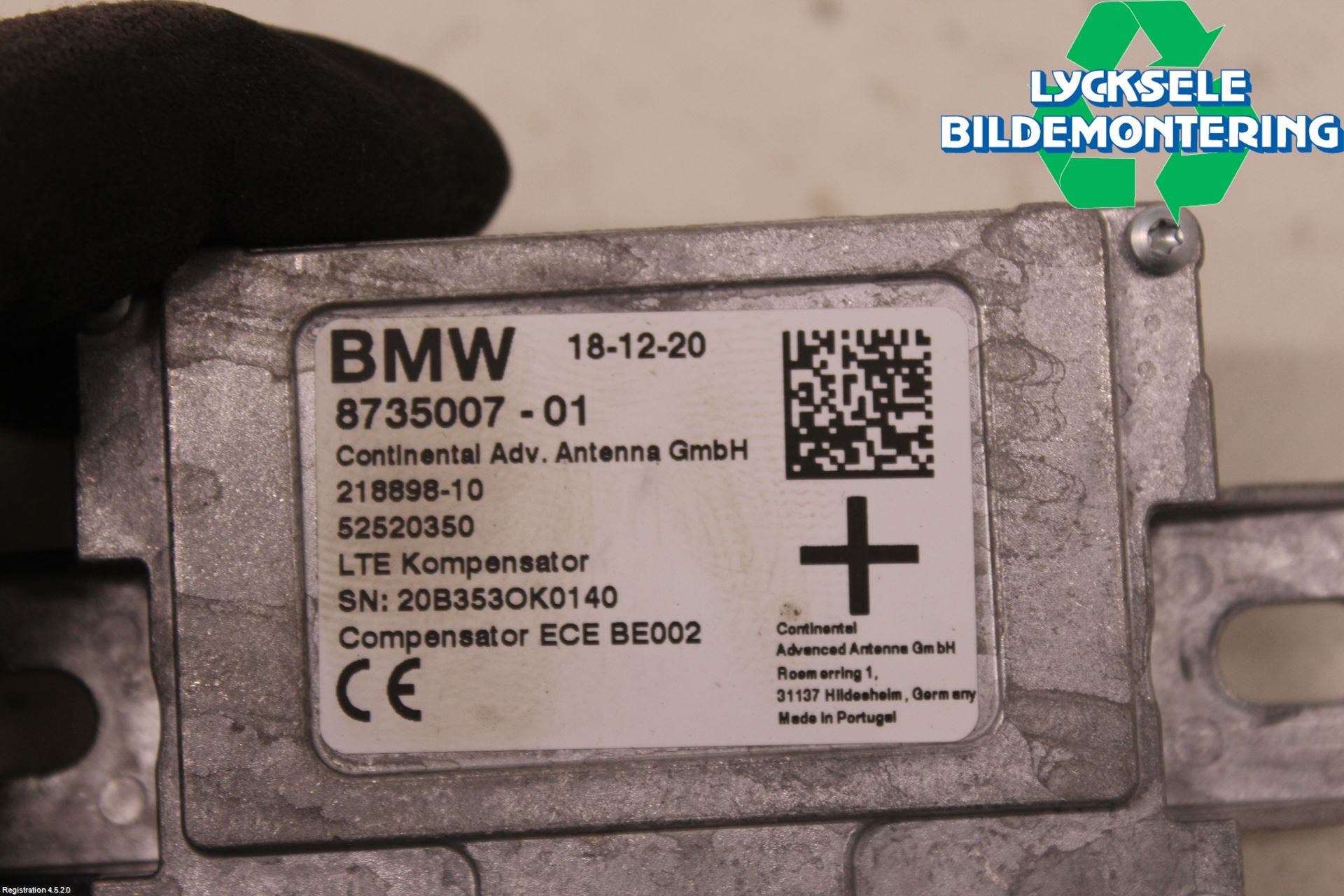 BMW X7 G07 19- Styrenhet Övrigt