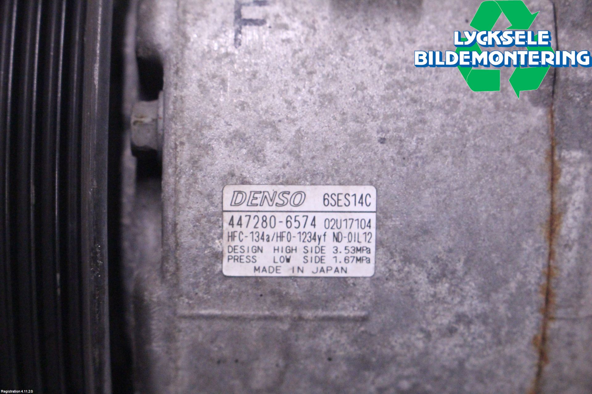 Toyota VERSO 09-18 Ac Kompressor