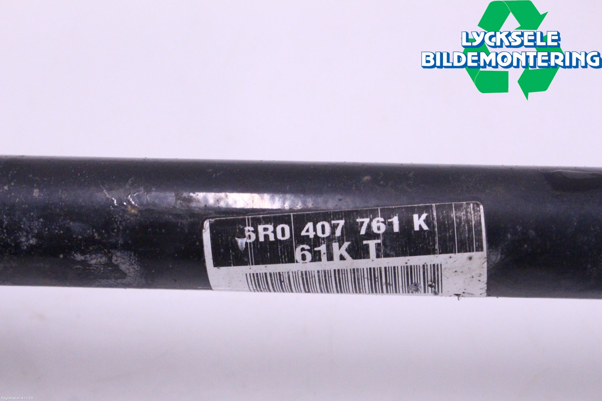 Volkswagen VW POLO 10-17 Drivaxel Fram Vänster