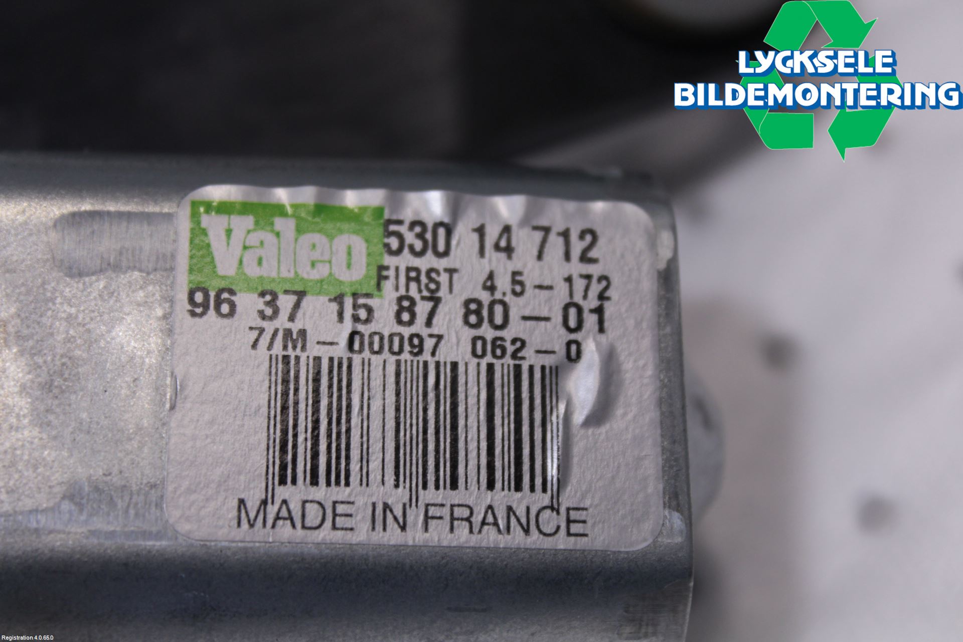 Mopedbil Ligier LIGIER JS 50 Torkarmotor Baklucka