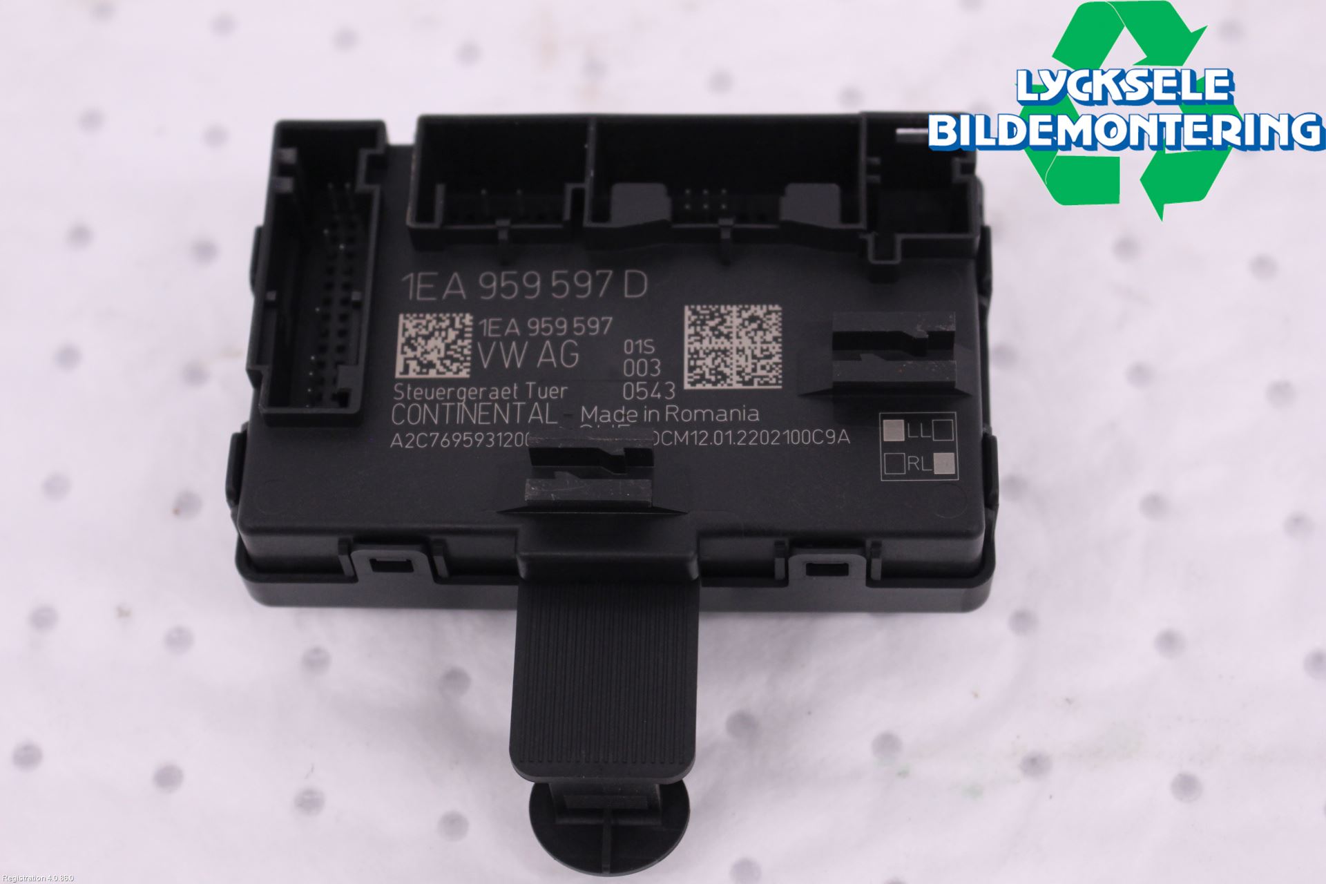 Volkswagen VW ID.4 21- Styrenhet Dörr