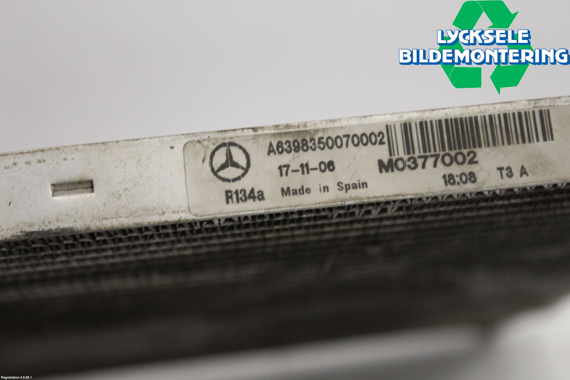 Mercedes-Benz MB VITO/VIANO (W639) 04-14 Ac Kondensor-Kylare