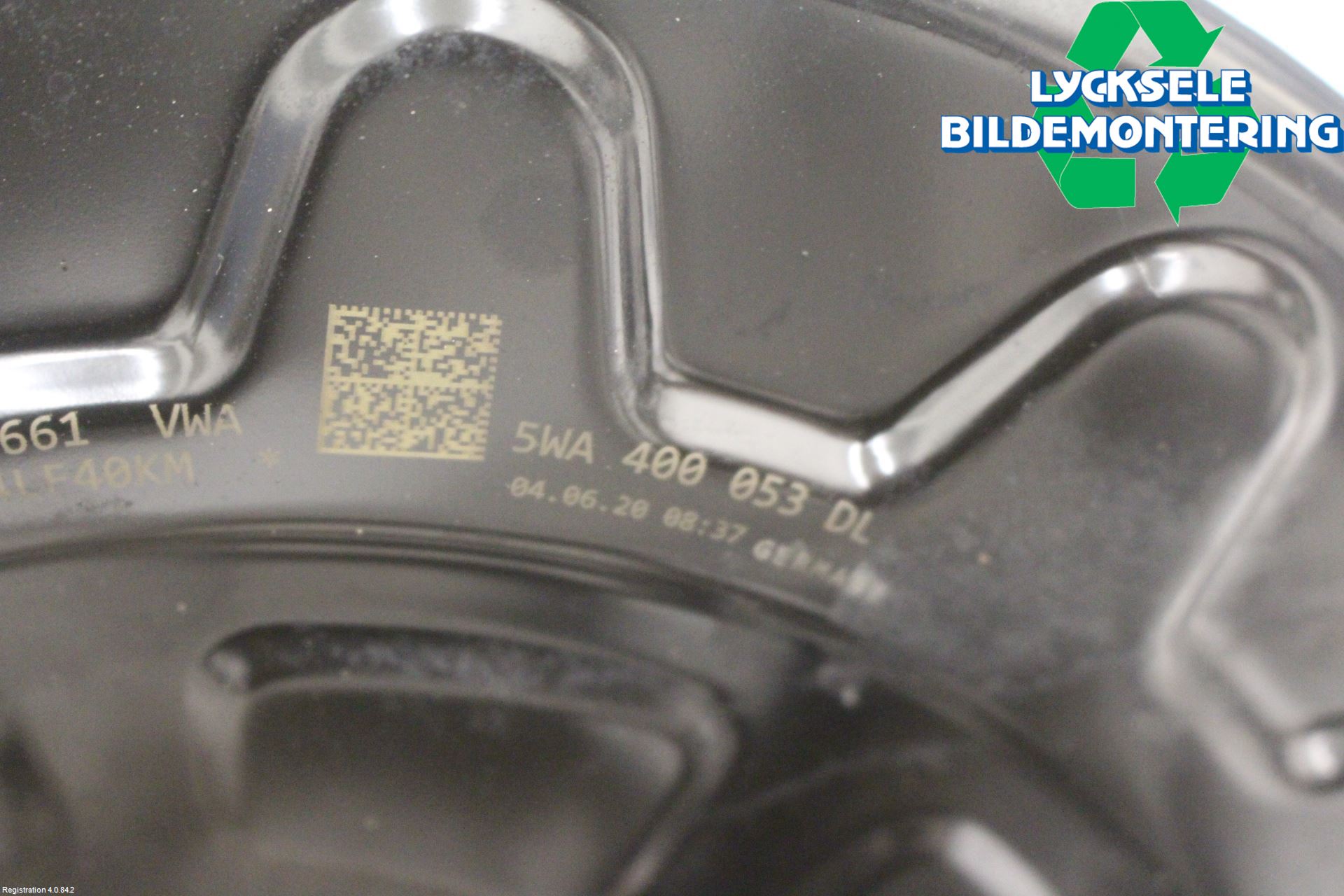 Audi A3/S3 8Y 21- Styrspindel Lagerhus Vä