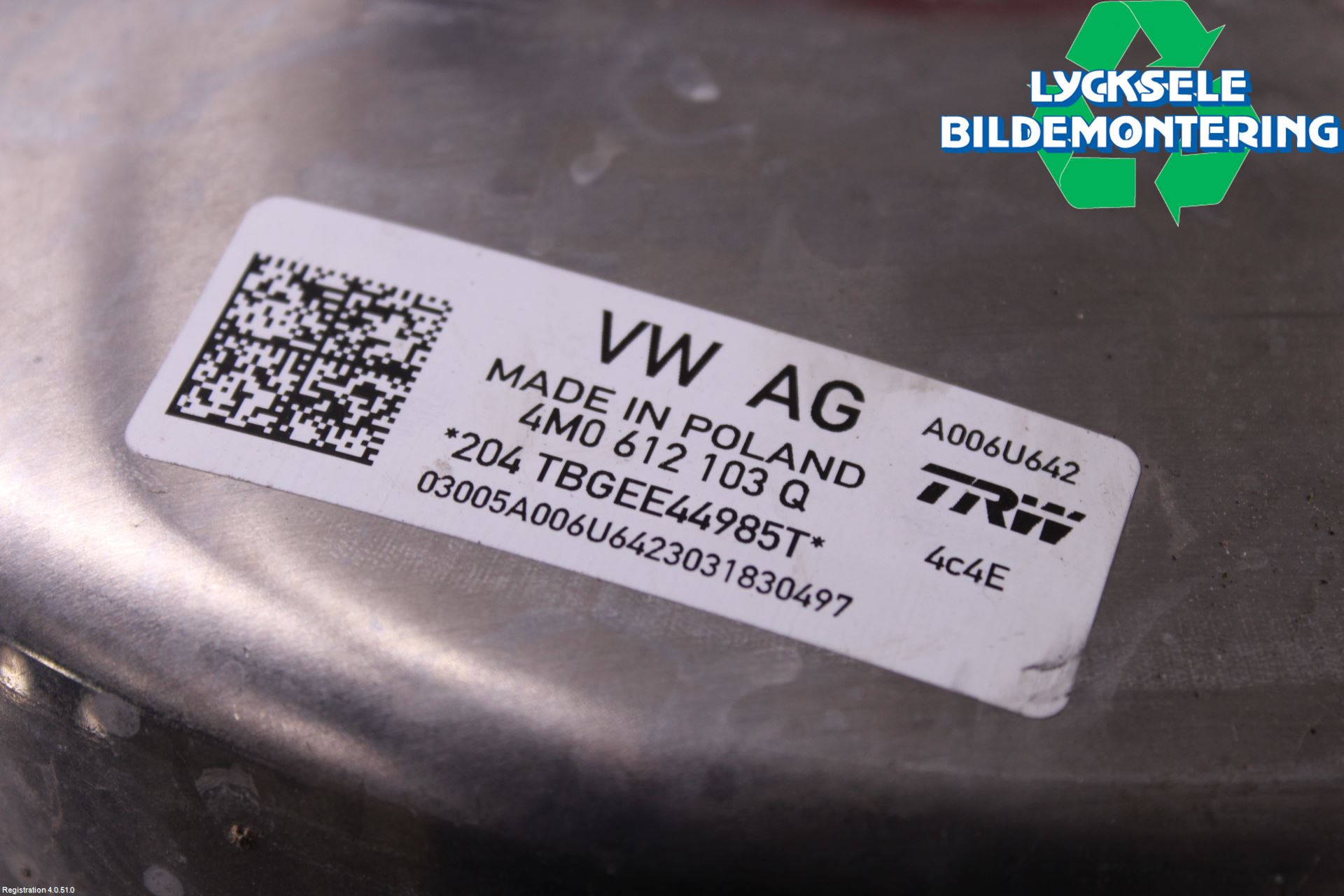 Audi Q8/SQ8 4M 19- Bromsservo