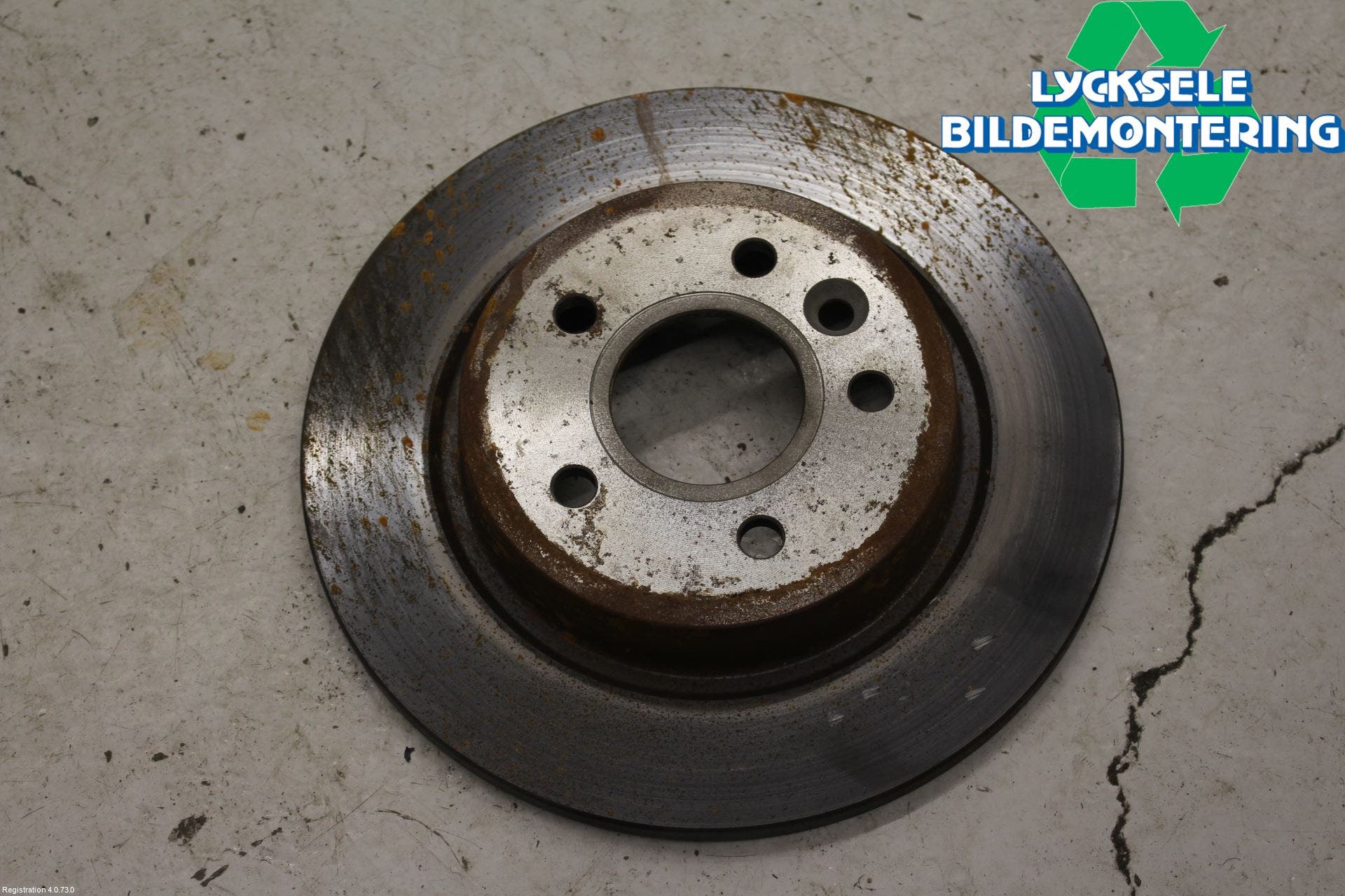 Volvo V50 08-12 Bromsskiva Bak