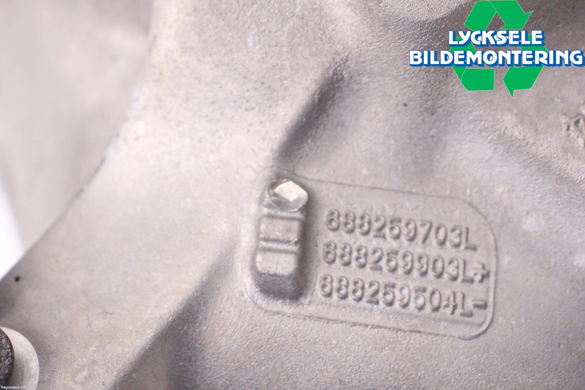 BMW X3 G01 18- Styrspindel Lagerhus Vä