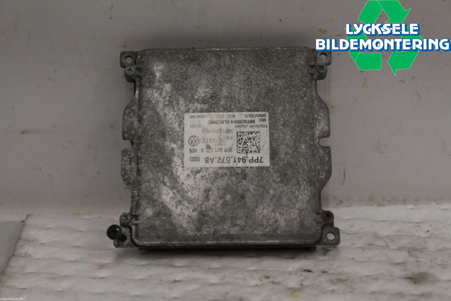 Audi A4/S4 B9 16-19 Styrenhet Strålkastare