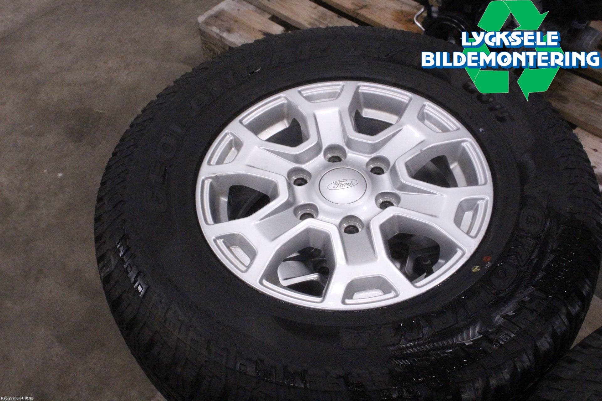 Ford RANGER EU 12-23 Sommardäck Alumfälg 4St