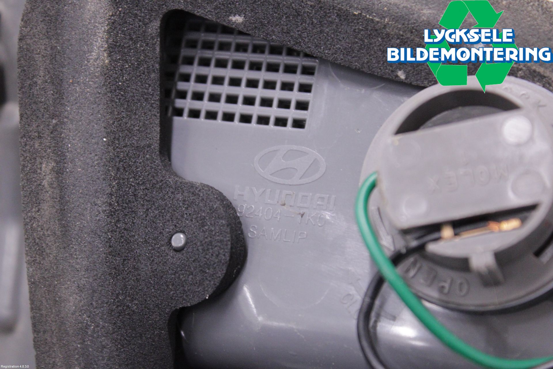 Hyundai ix20 Bakljus Lucka Hö