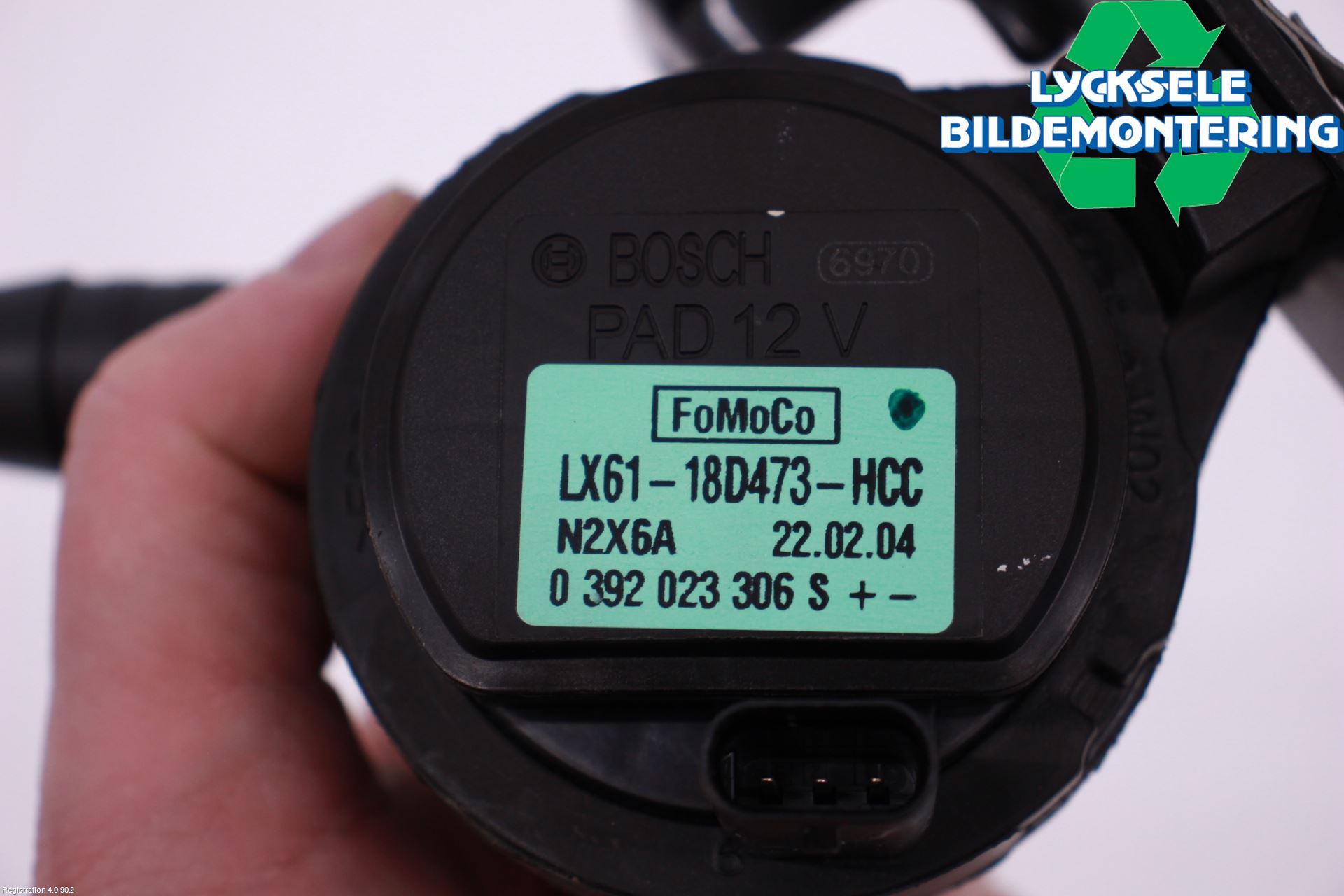Ford KUGA/KUGA PHEZ/FHEV 20- Värme Cirkulationspump