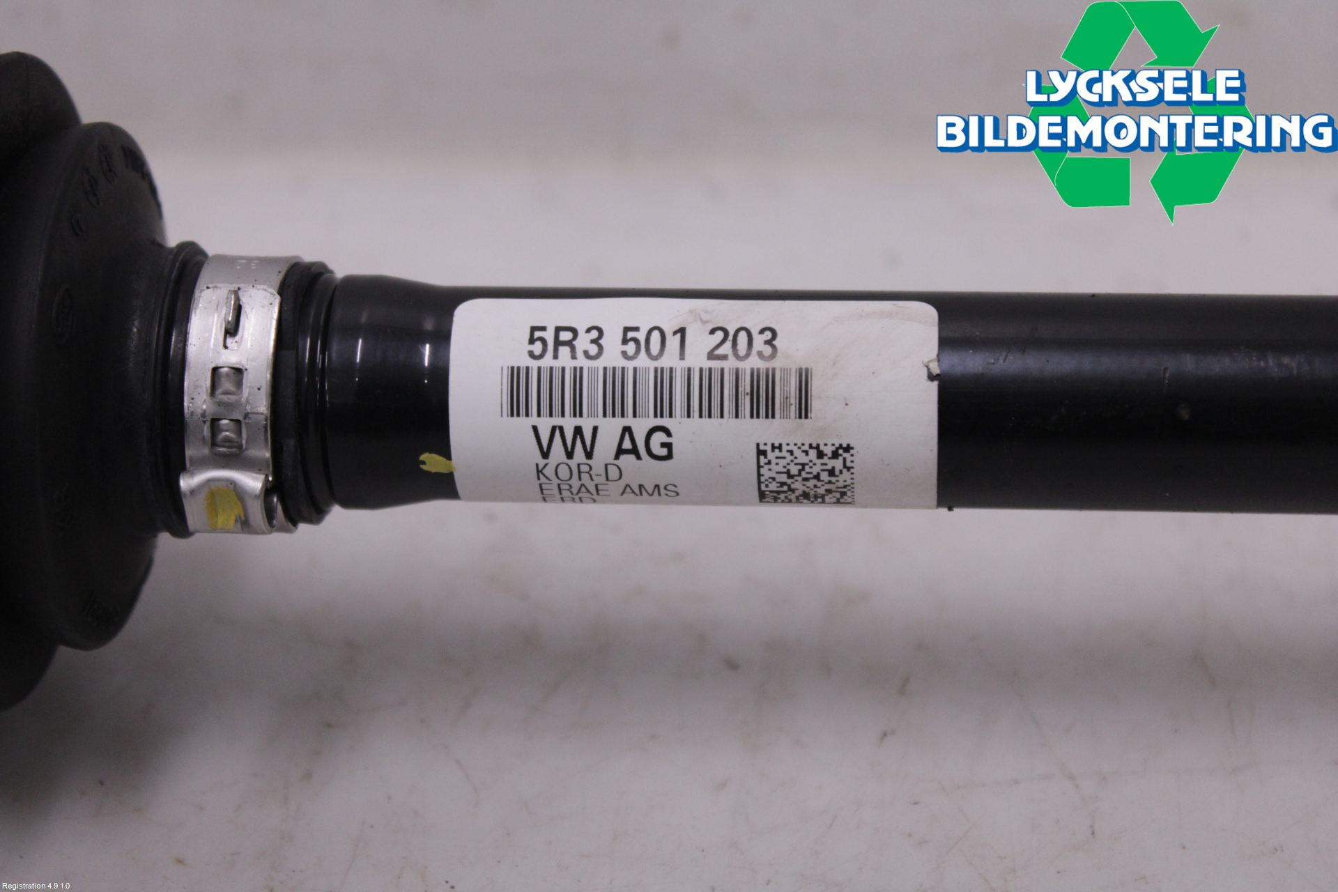 Volkswagen VW CADDY 21- Drivaxel Bak Vänster