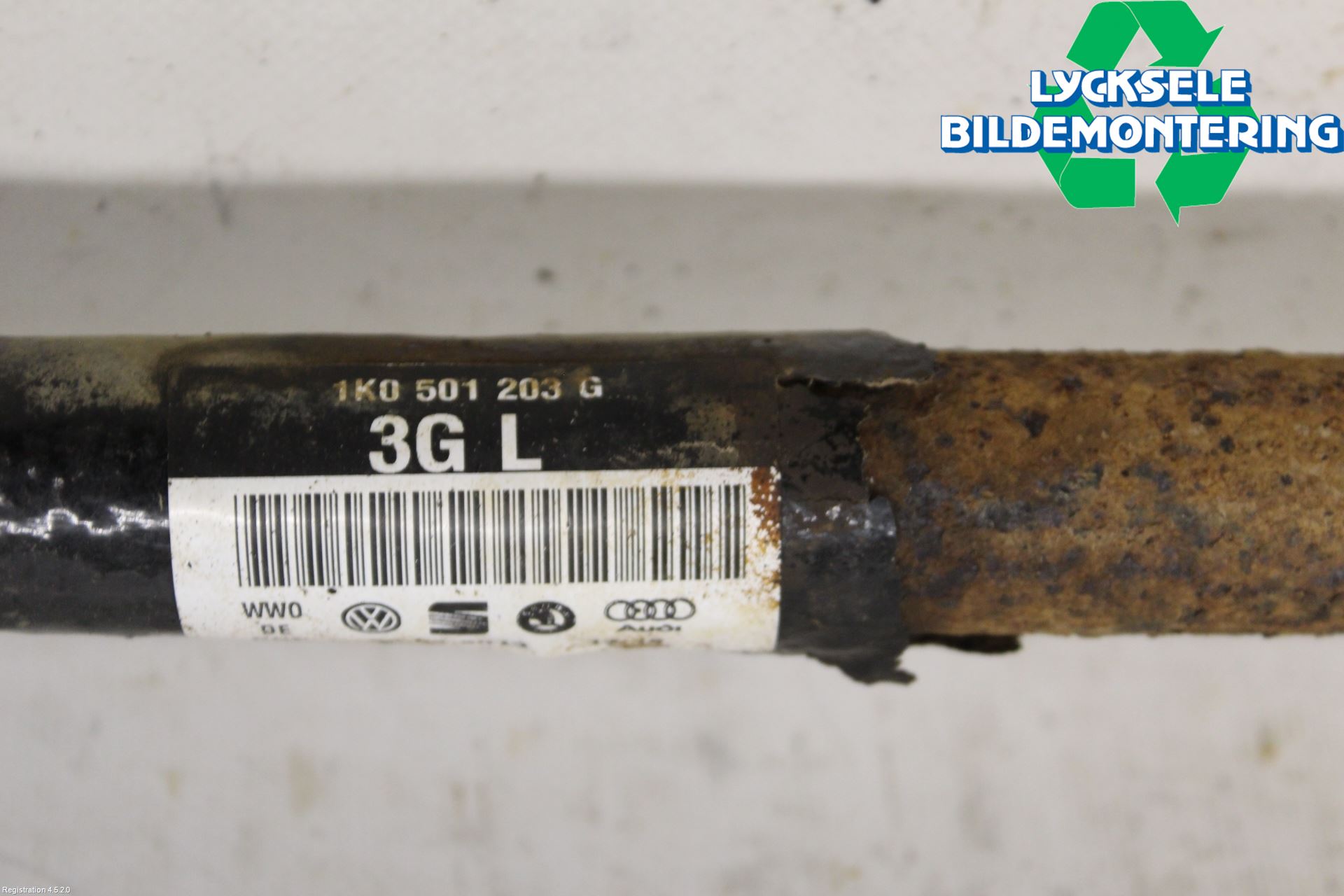 Skoda YETI Drivaxel Bak Vänster