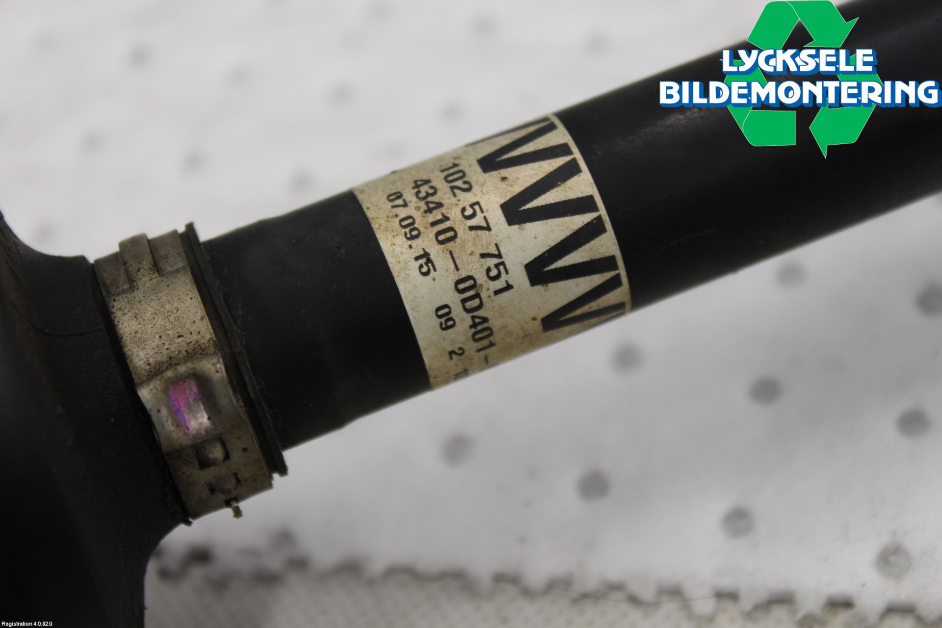 Toyota YARIS XP130 15-20 Drivaxel Fram Höger