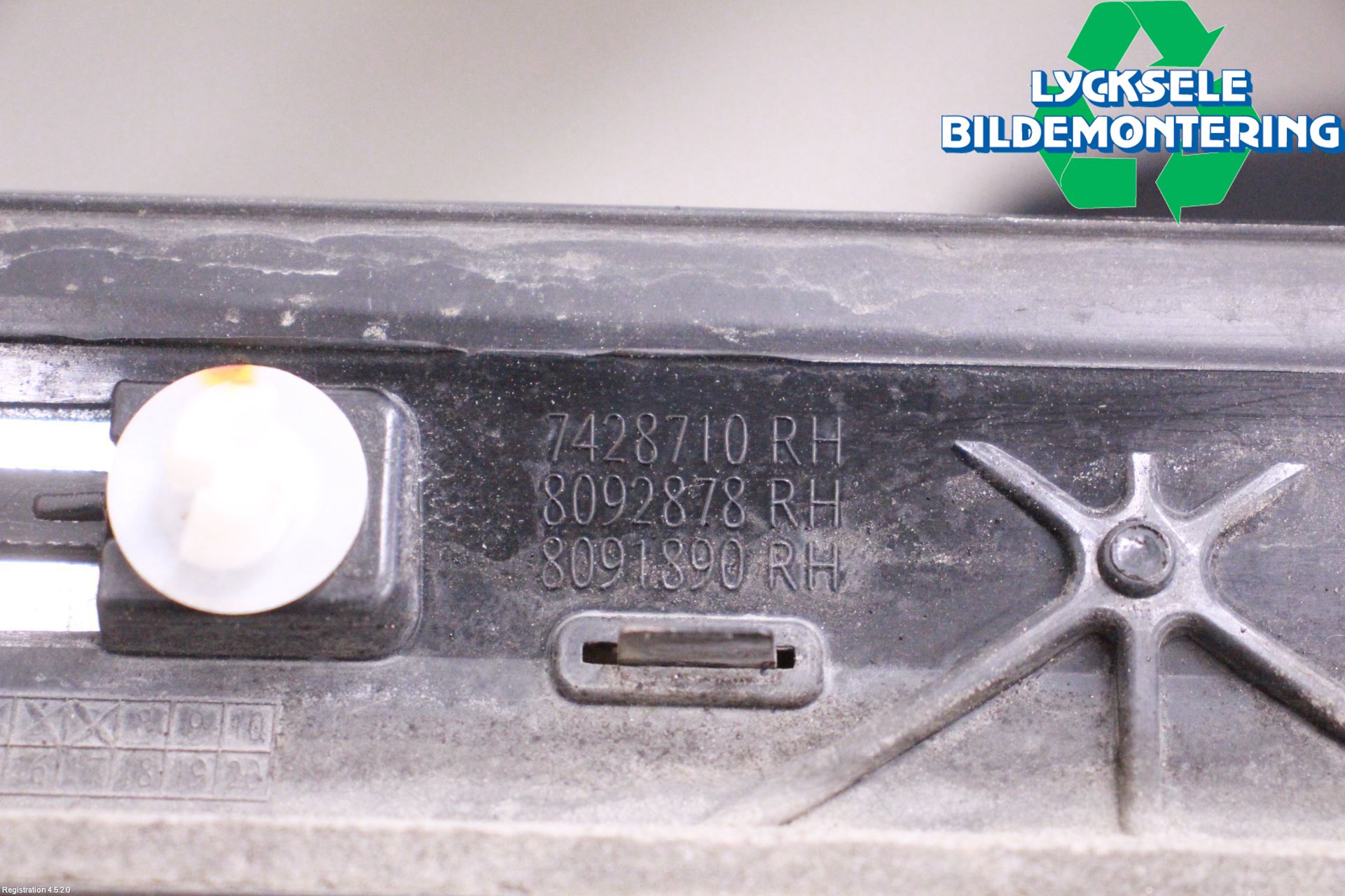 BMW X7 G07 19- Dörr Dekorlist Bak Hö