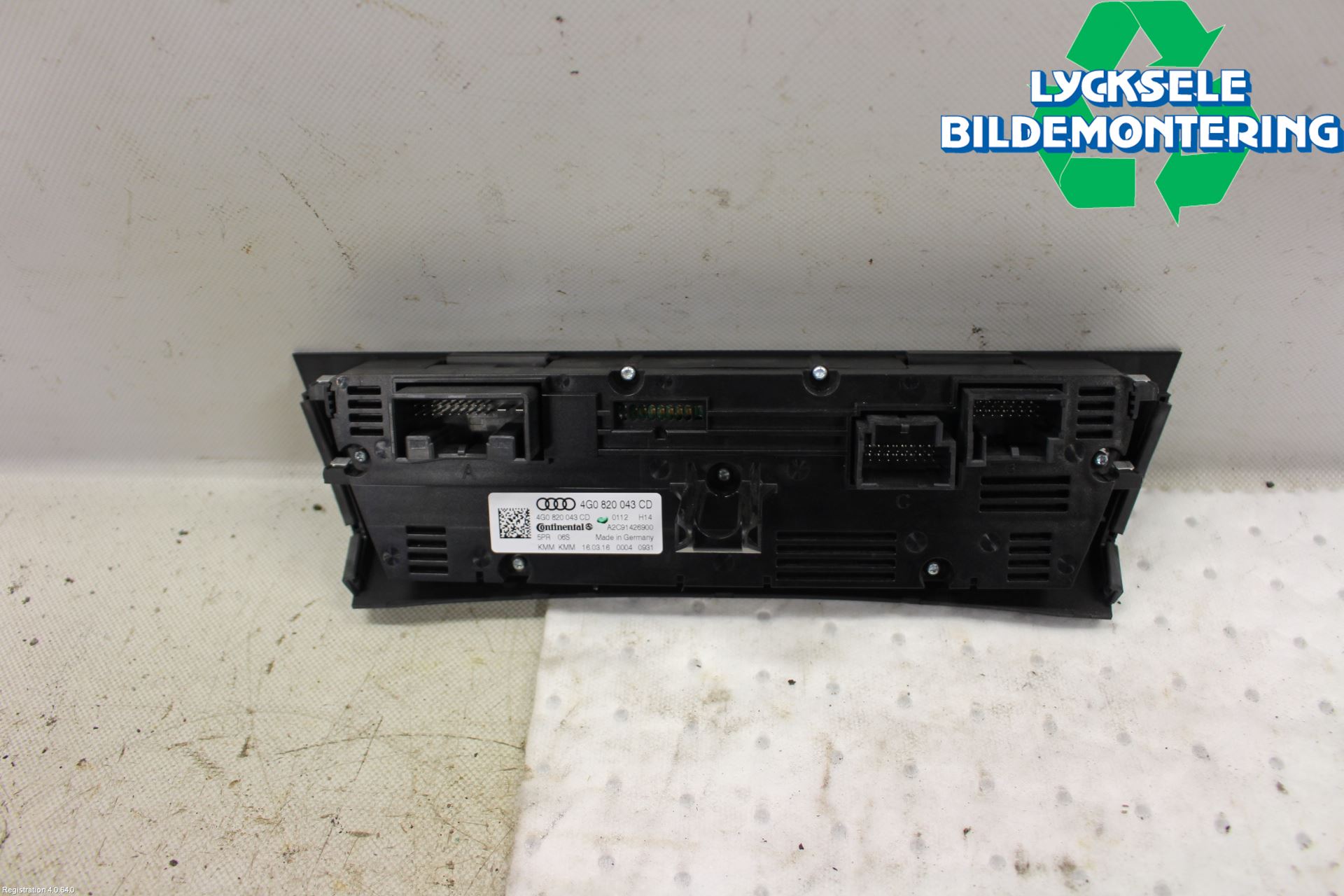 Audi A6 ALLROAD 12-18 Ac Styrenhet Ac Manöveren