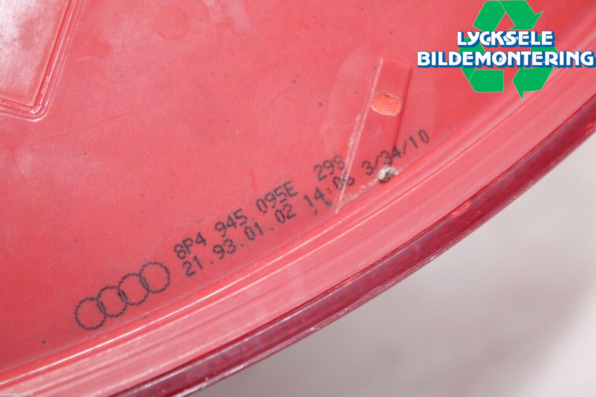 Audi A3/S3 05-13 Bakljus Vänster