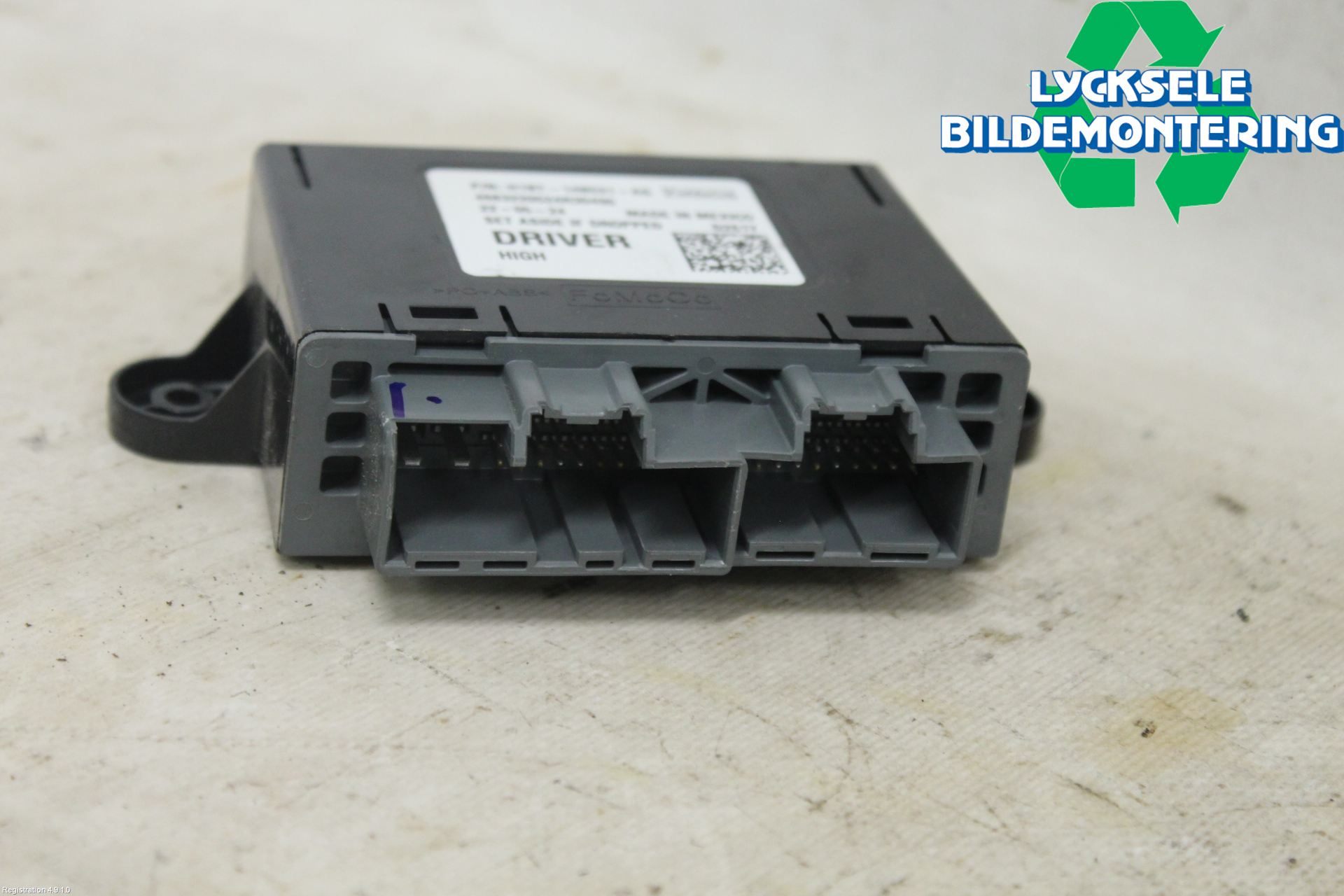 Ford TRANSIT/TOURNEO CUSTOM 13-24 Styrenhet Dörr