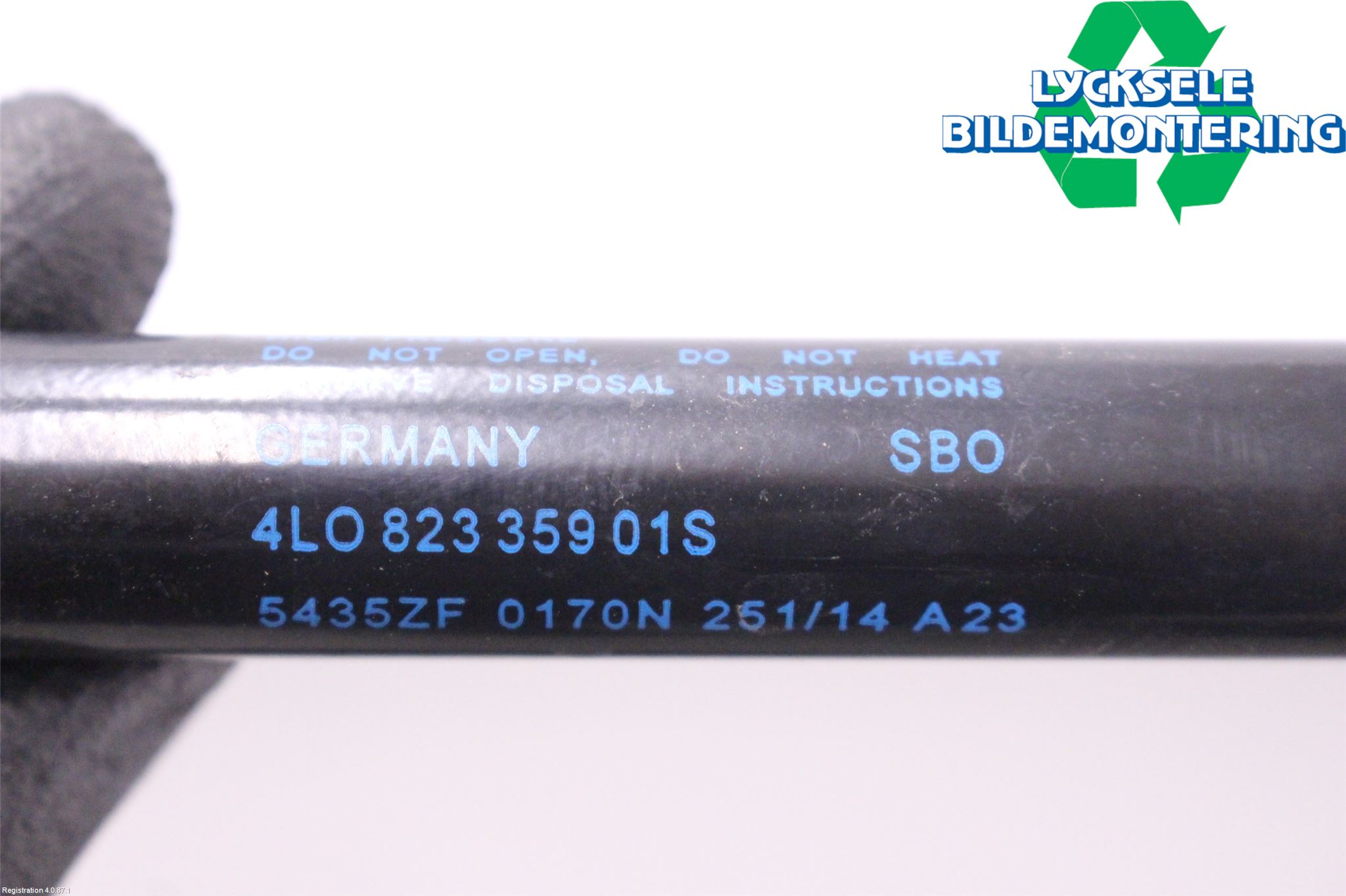 Audi Q7/SQ7 Gasfjäder Motorhuv