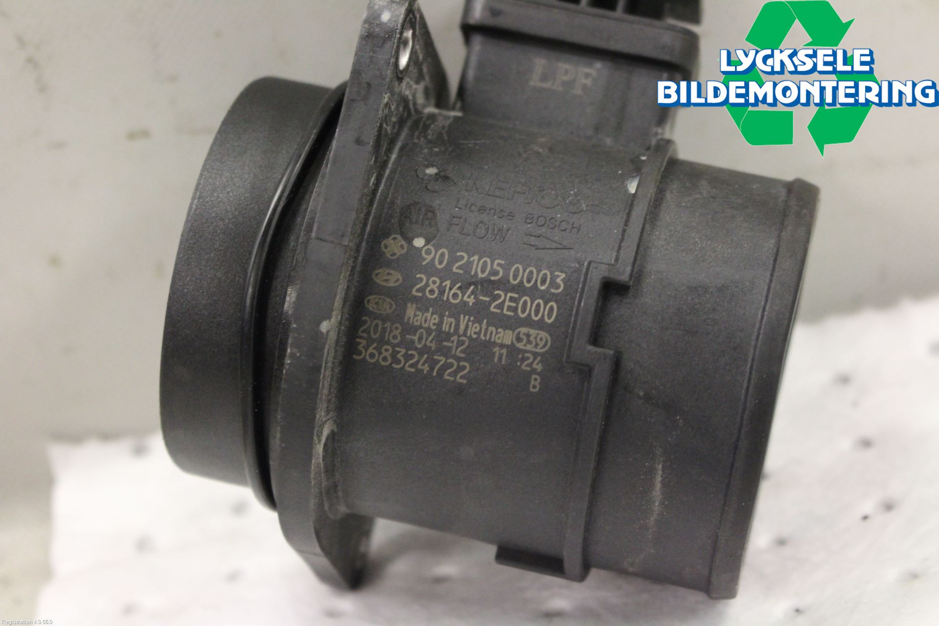 Kia OPTIMA 16-20 Injluftmassamätare