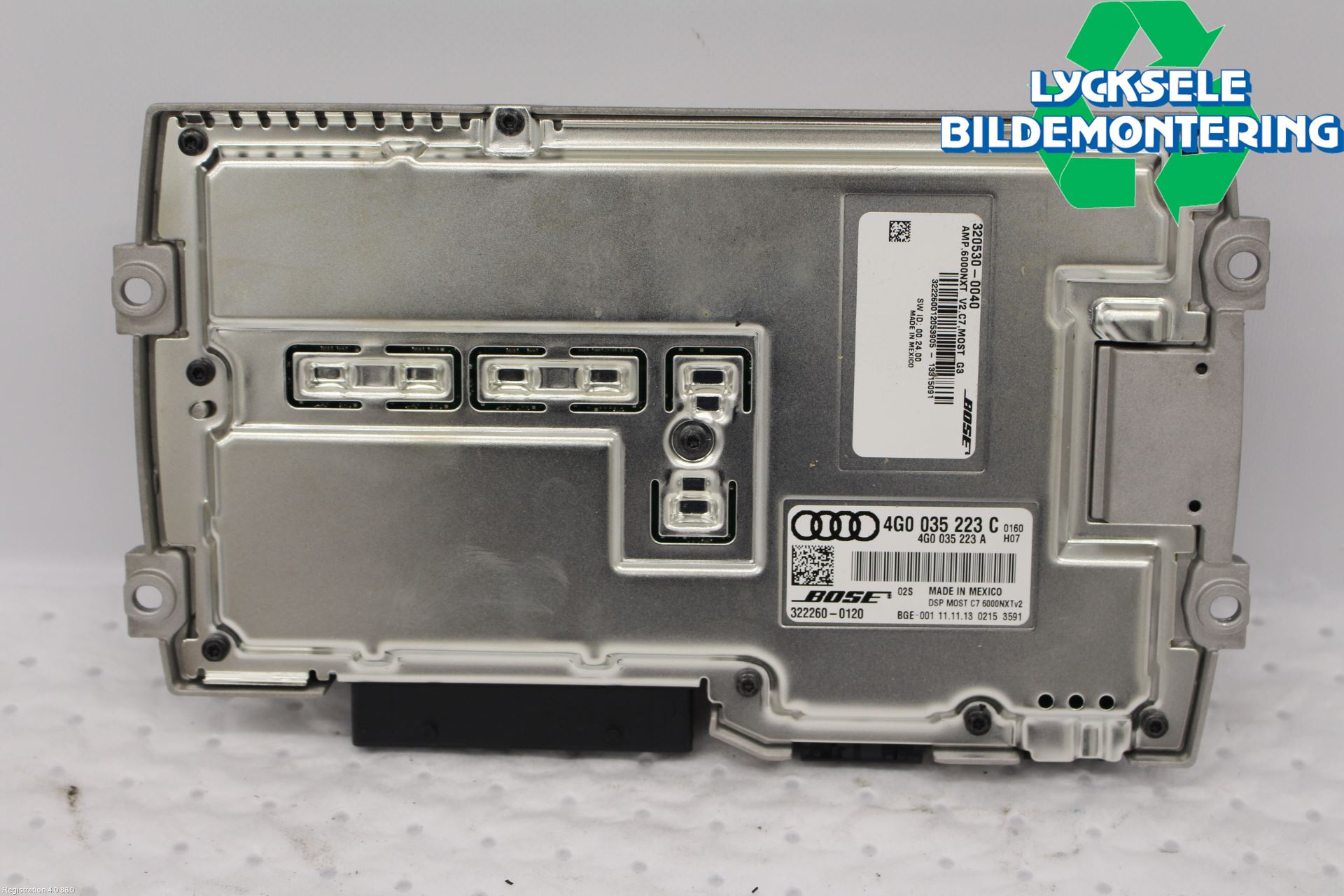 Audi A6/S6 4G 11-18 Radio-Stereo Förstärkare
