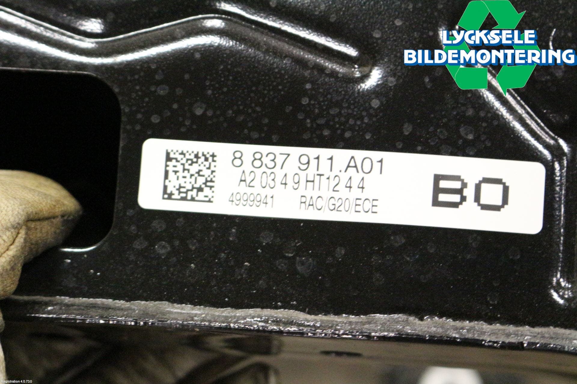 BMW 3 G20/G21/G80/G81 19- Bakaxelbalk