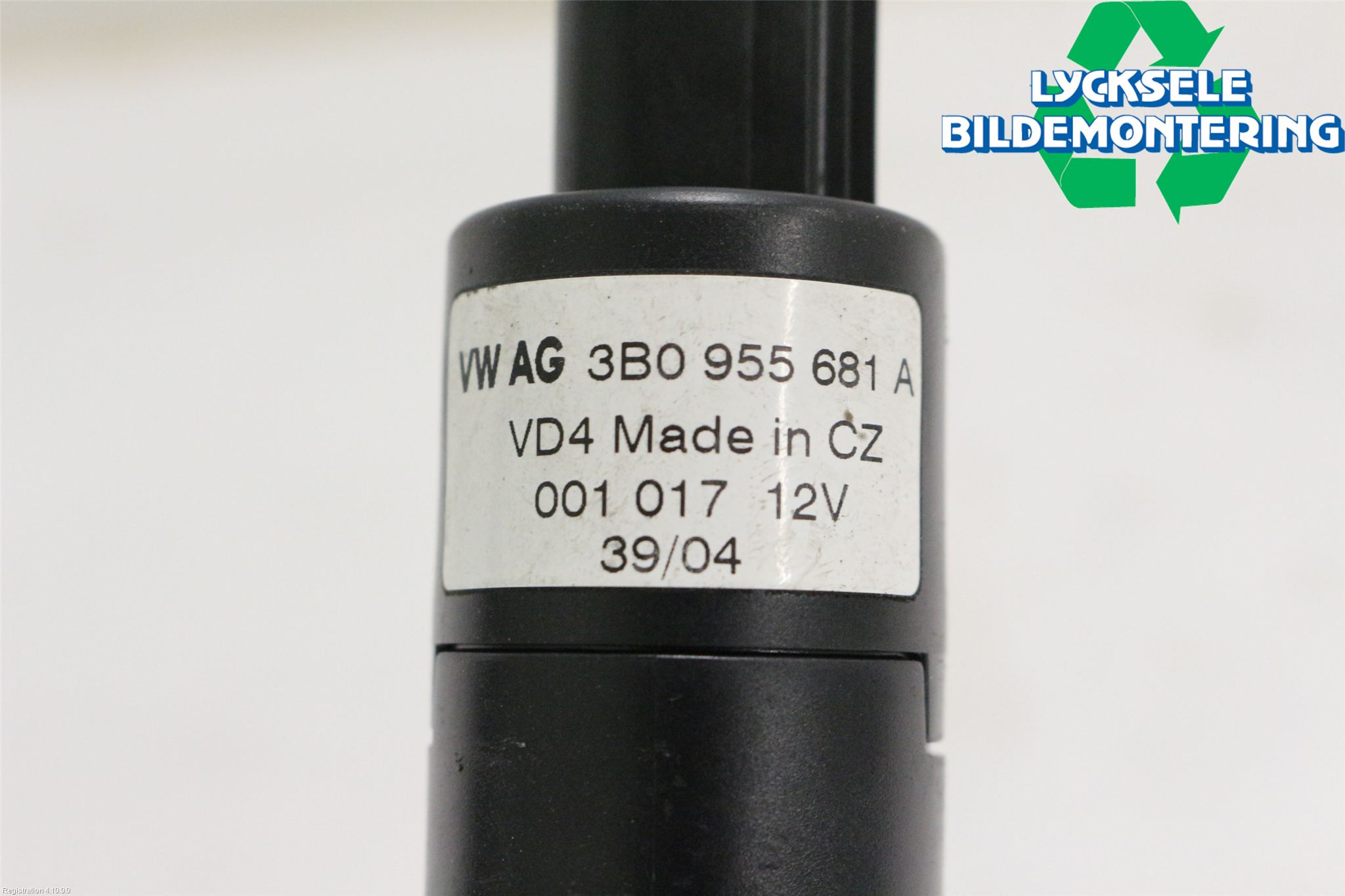 Volkswagen VW PASSAT 01-05 Spolarpump Högtryck