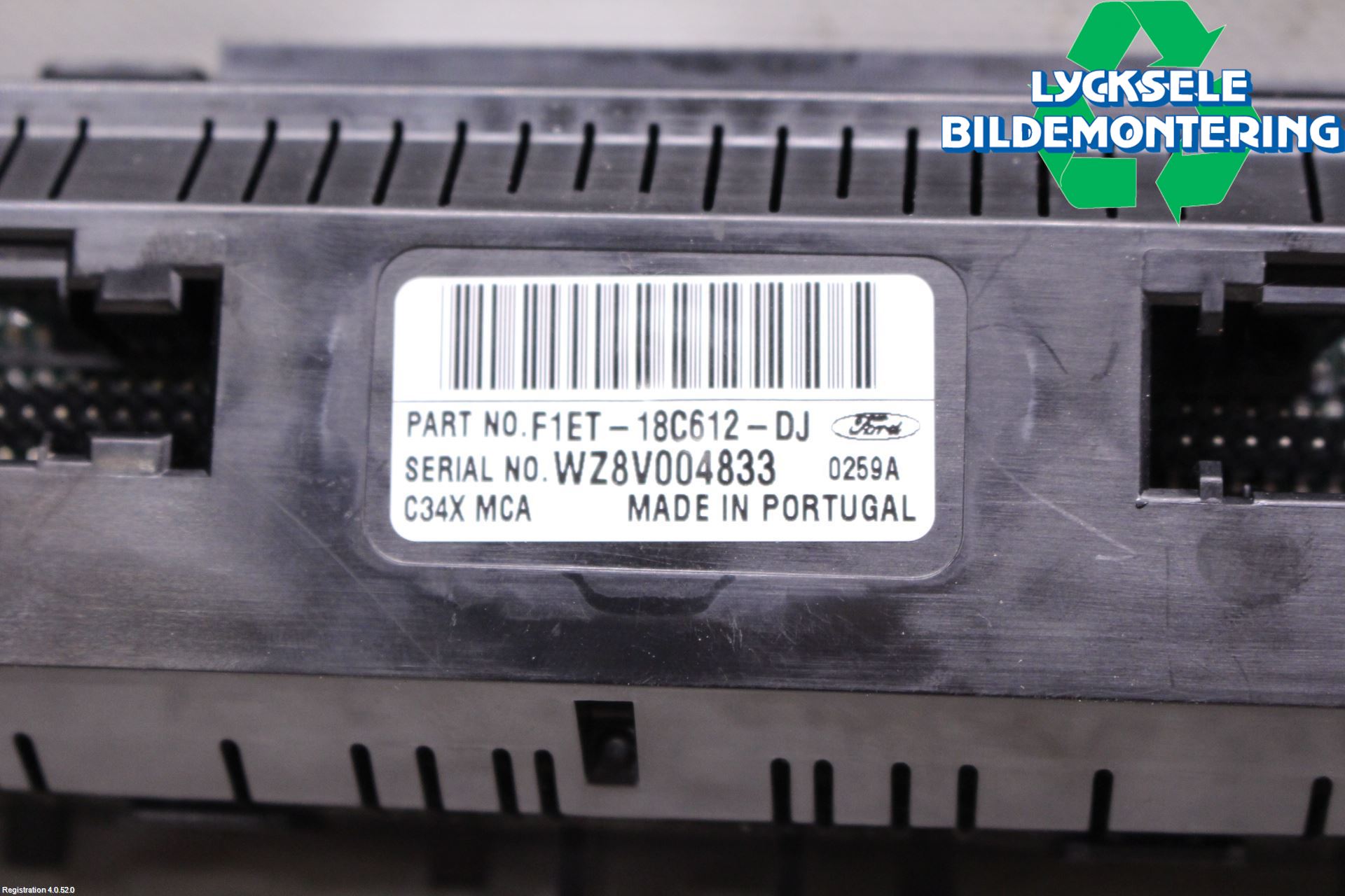 Ford FOCUS 15-18 Ac Styrenhet Ac Manöveren