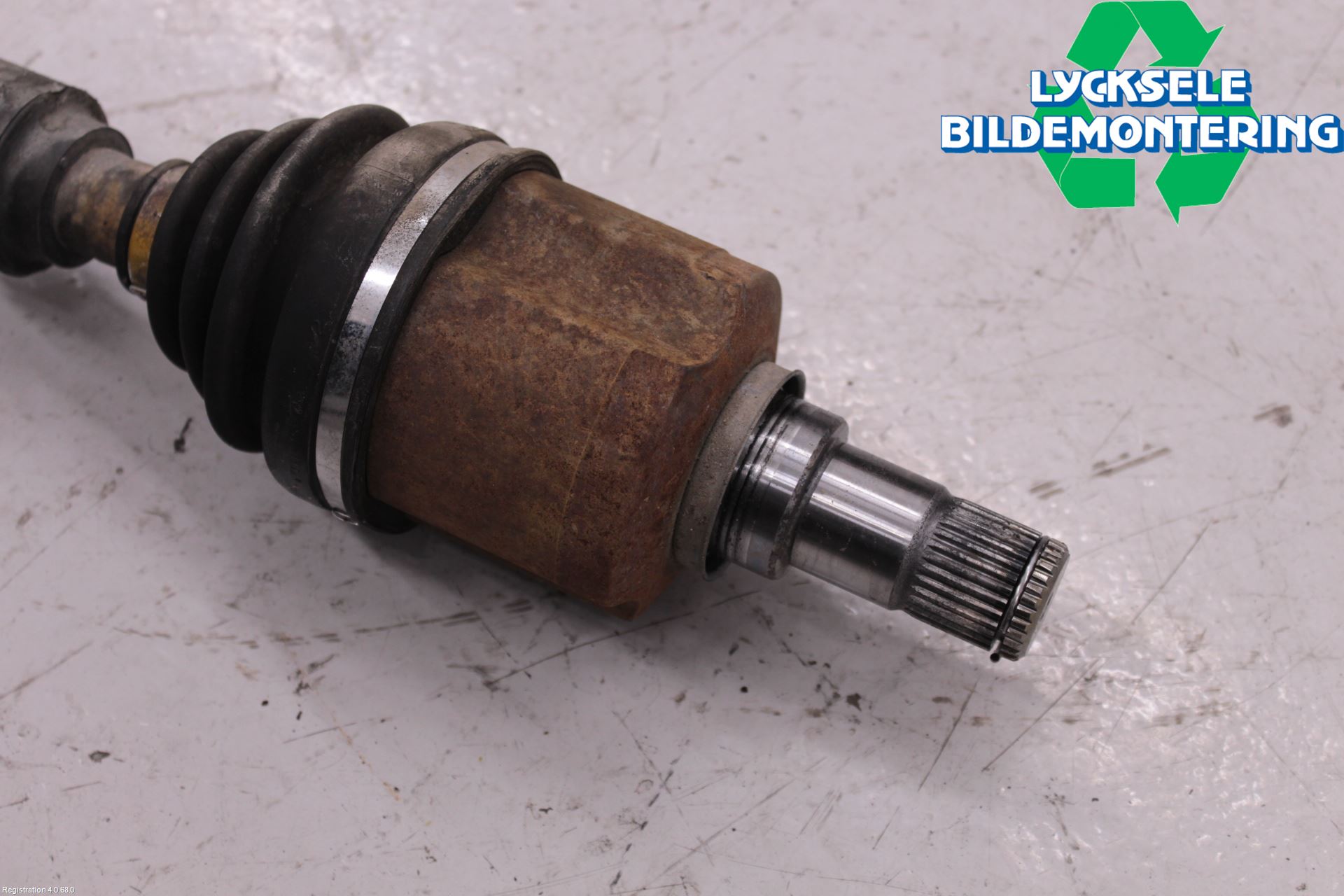 Mitsubishi ASX 10-22 Drivaxel Fram Vänster