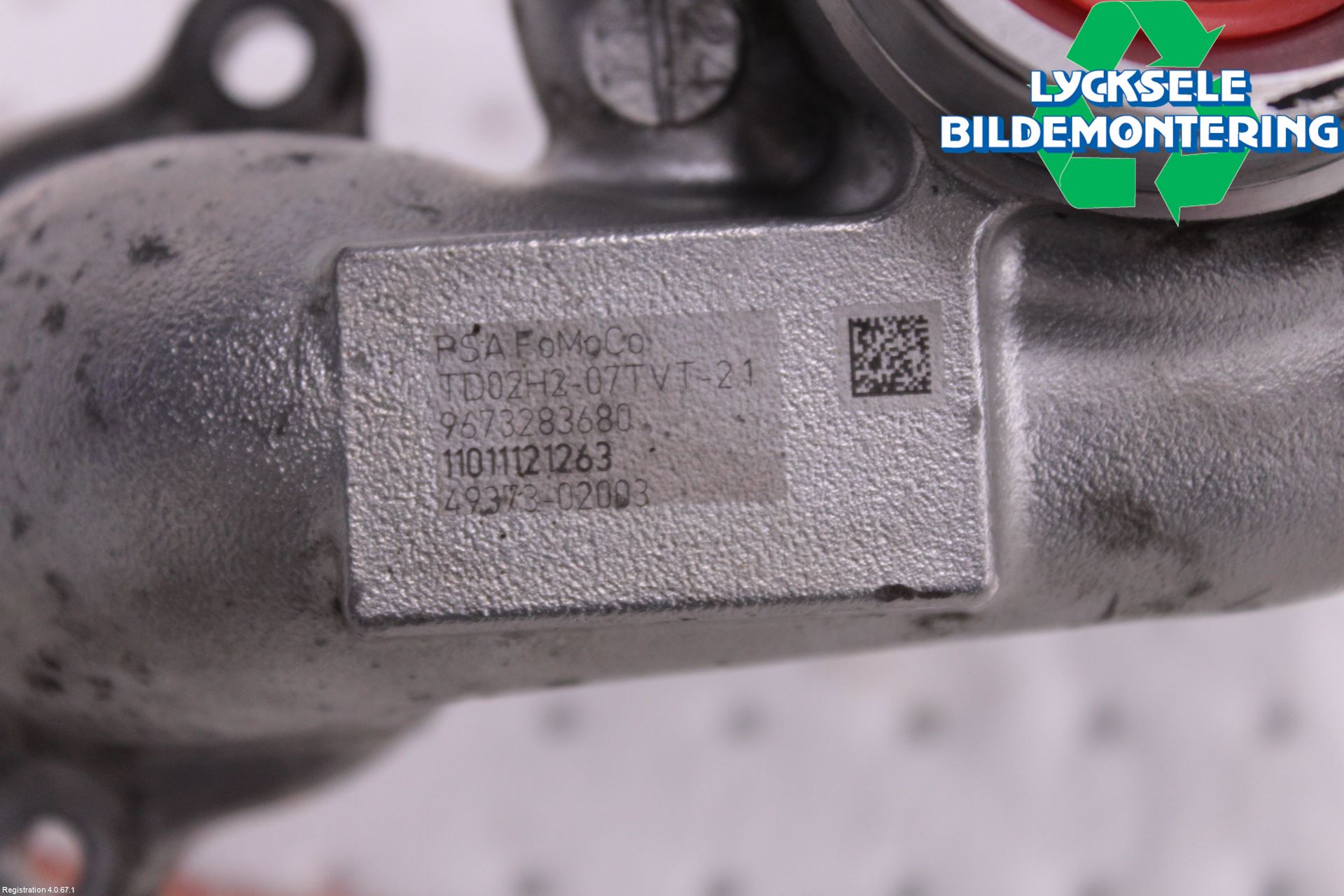 Ford FIESTA 09-12 Turboaggregat