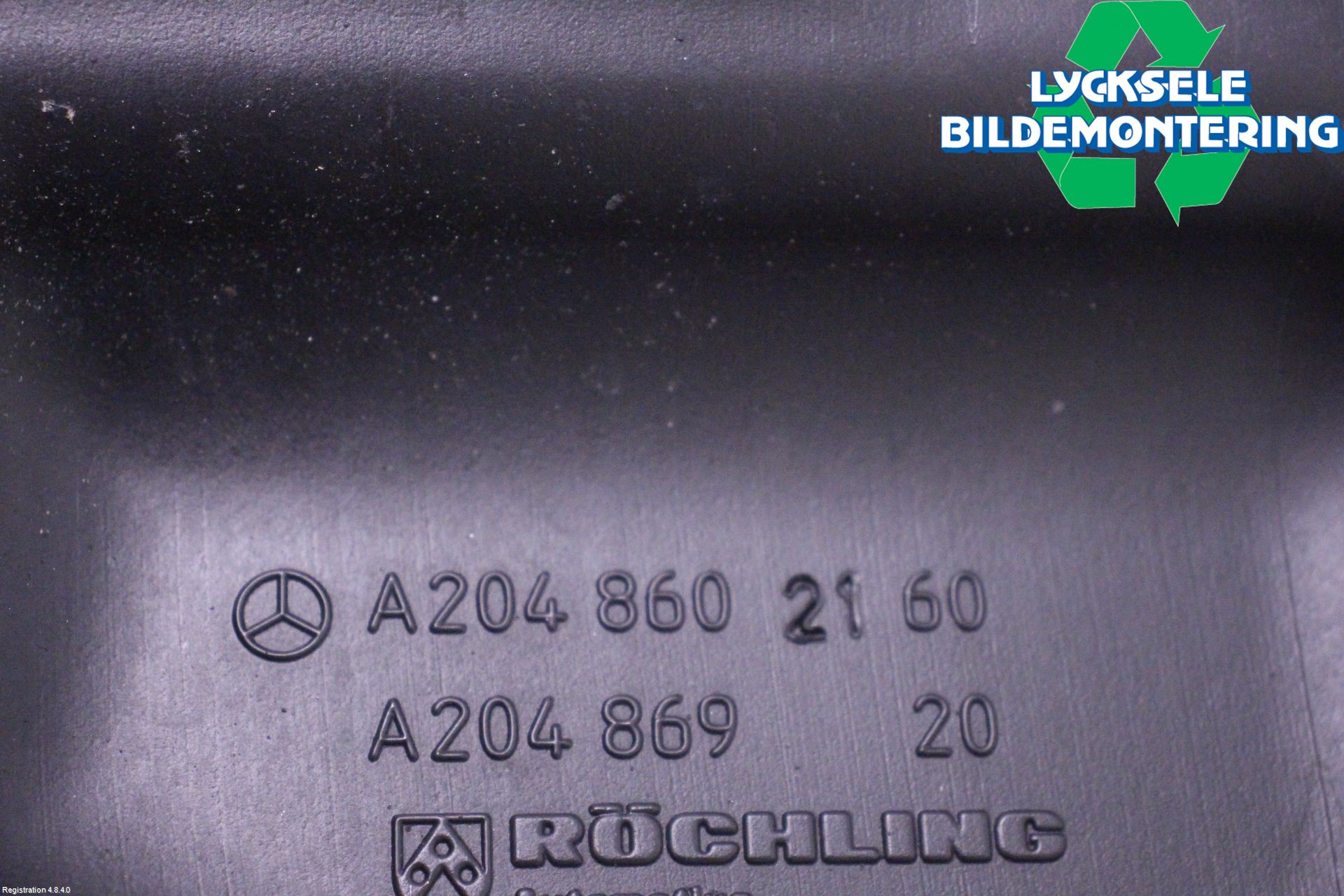 Mercedes-Benz MB C-KLASS (W204) 07-15 Spolartank Vindruta-Strål