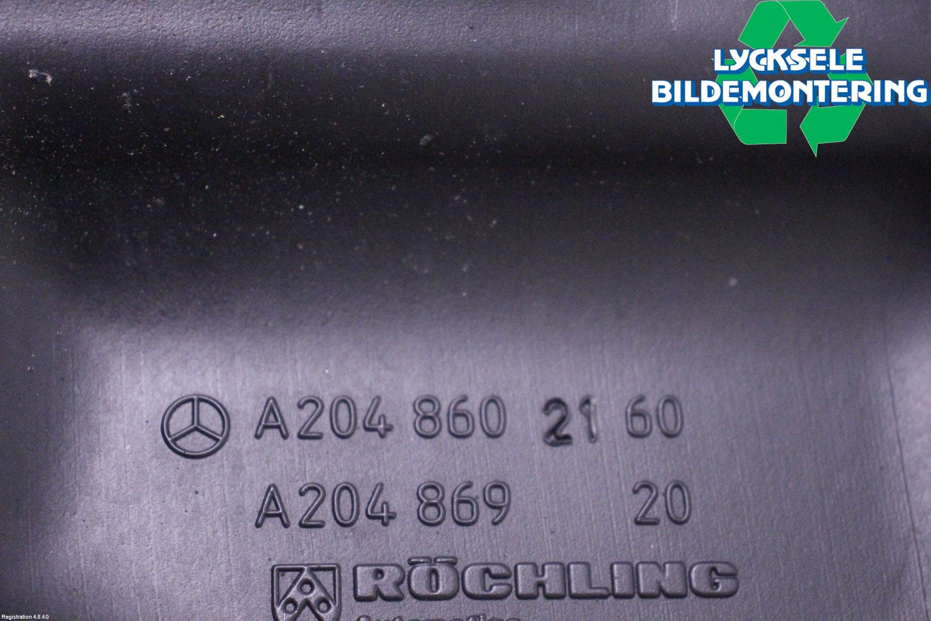 Mercedes-Benz MB C-KLASS (W204) 07-15 Spolartank Vindruta-Strål