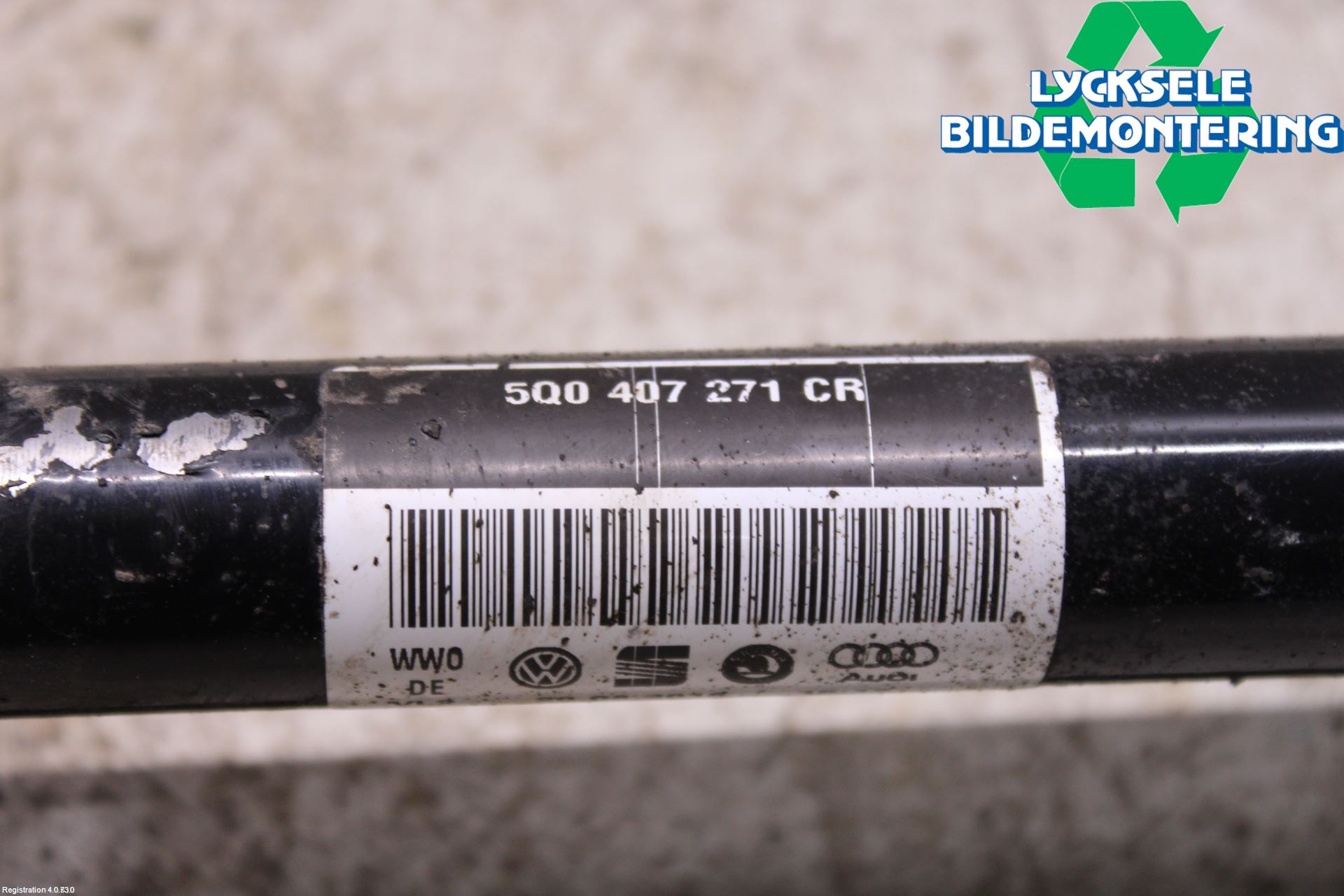 Skoda OCTAVIA (5E) 13-20 Drivaxel Fram Vänster