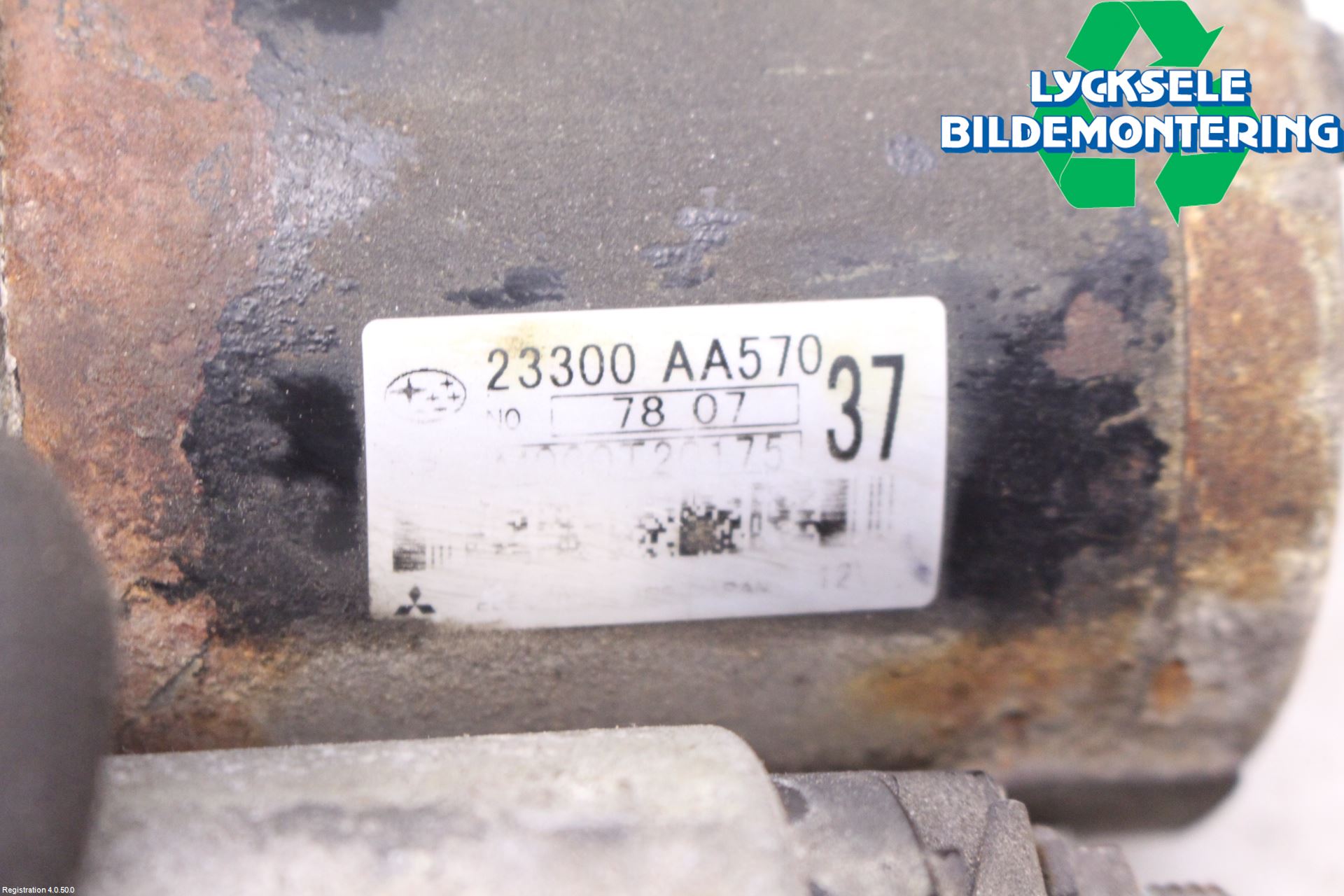 Subaru IMPREZA III 08-11 Startmotor