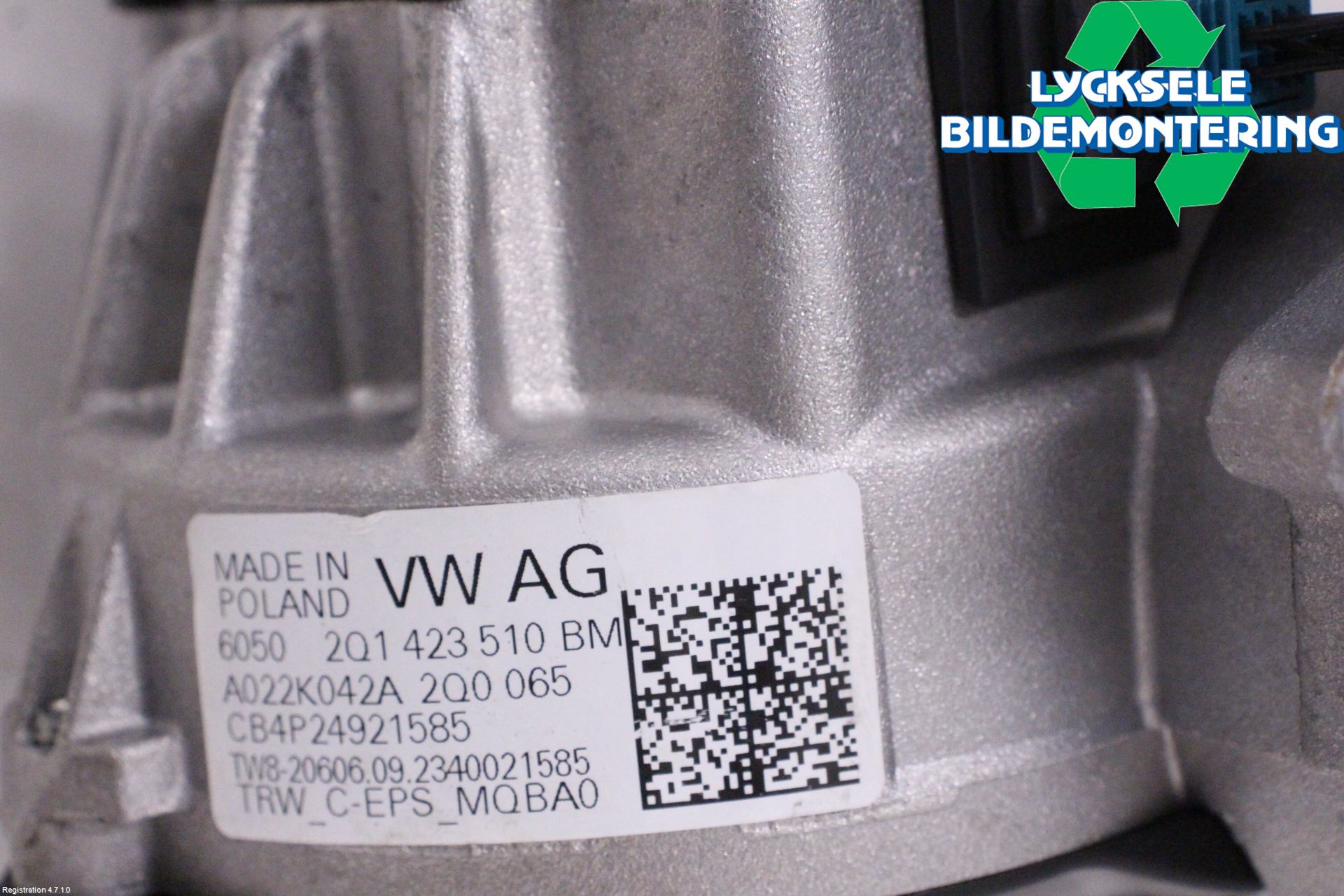 Volkswagen VW TAIGO 22- Rattaxelagg Med Inb Servo