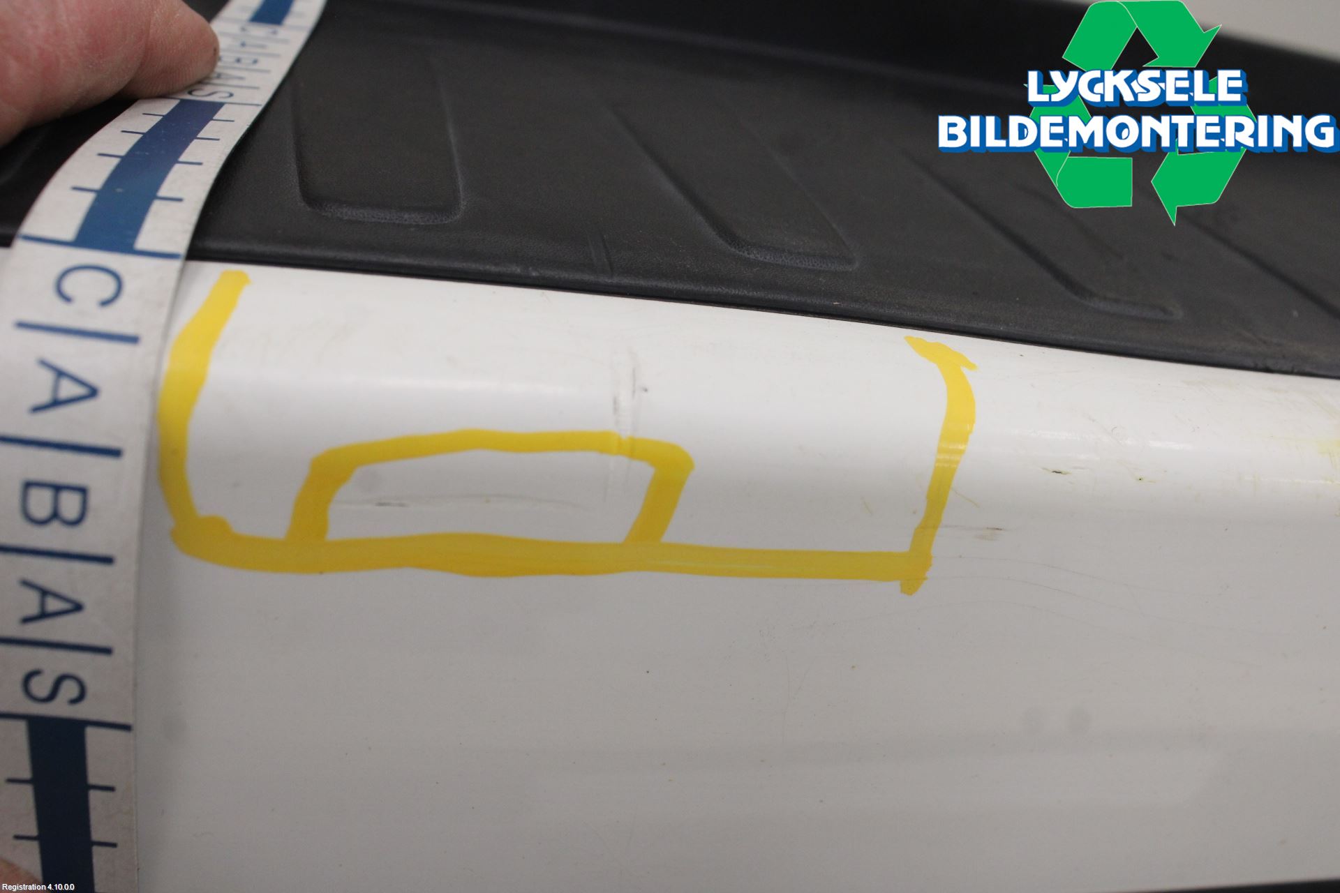 Fiat DOBLO CARGO Stötfångarbeklädnad Bak