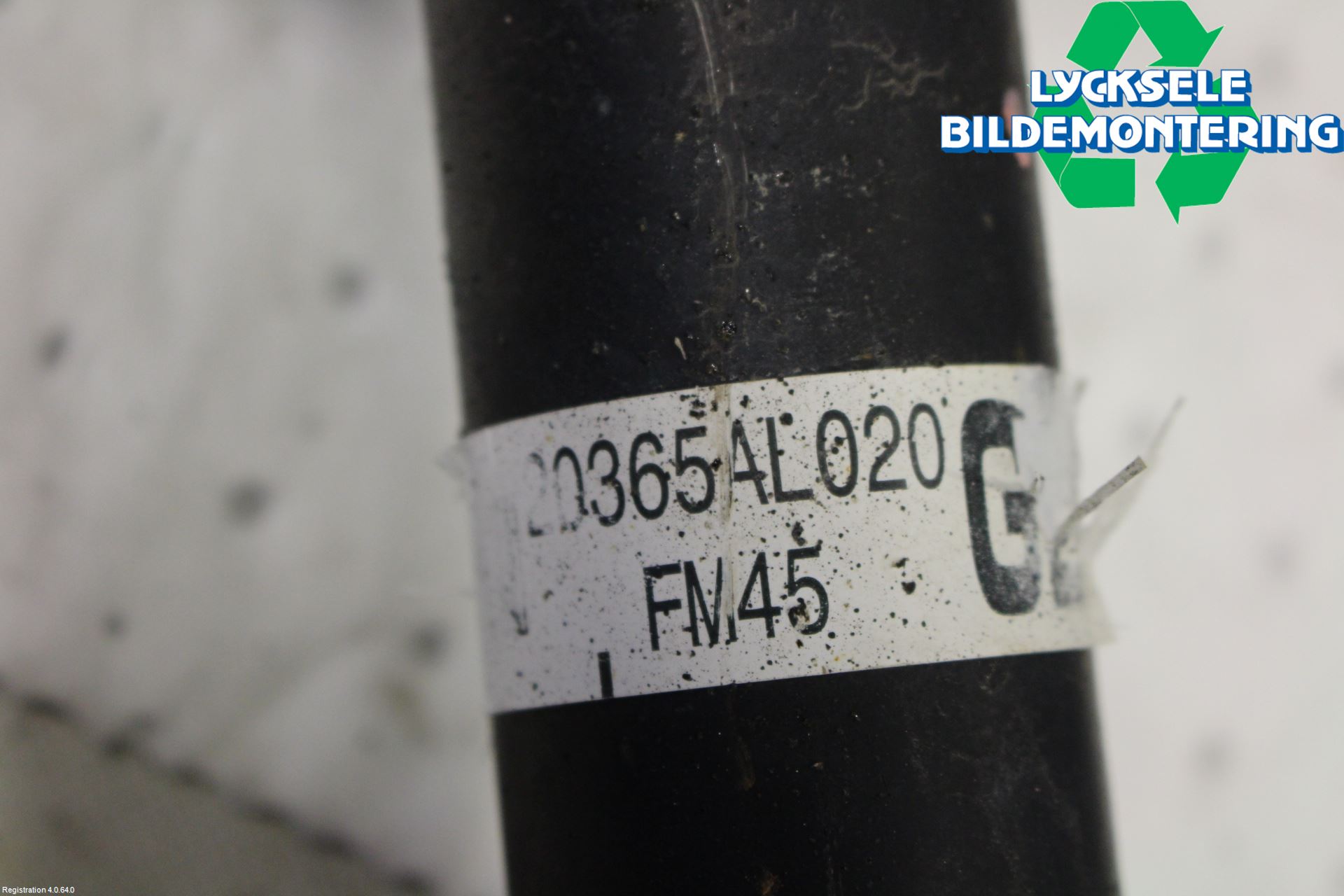 Subaru OUTBACK 15-20 Fjäderben Bak Vänster