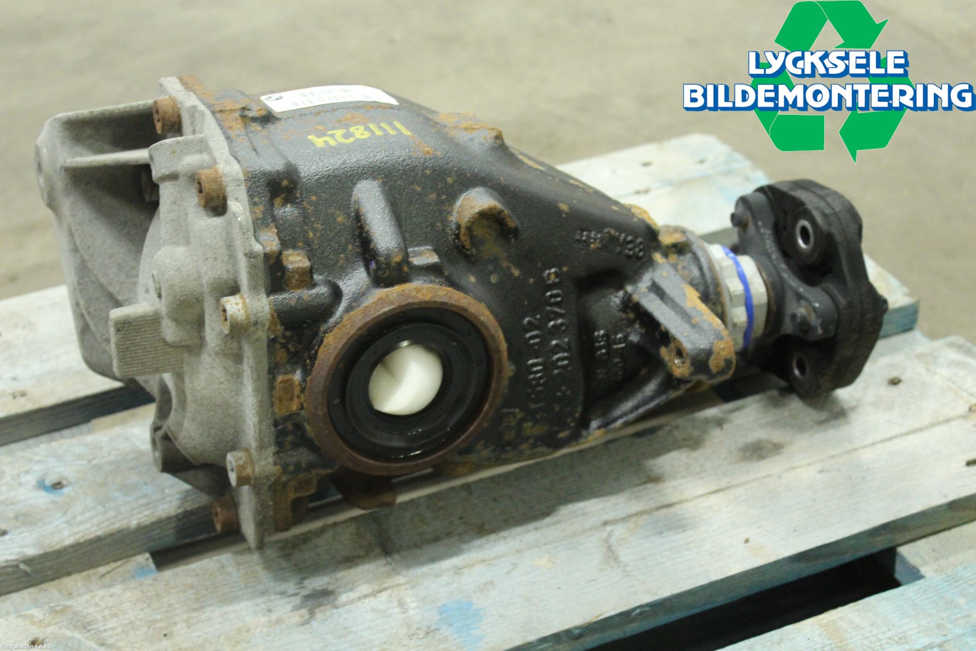 BMW 3 F30/F31/F80 12-19 Bakväxel-Diff