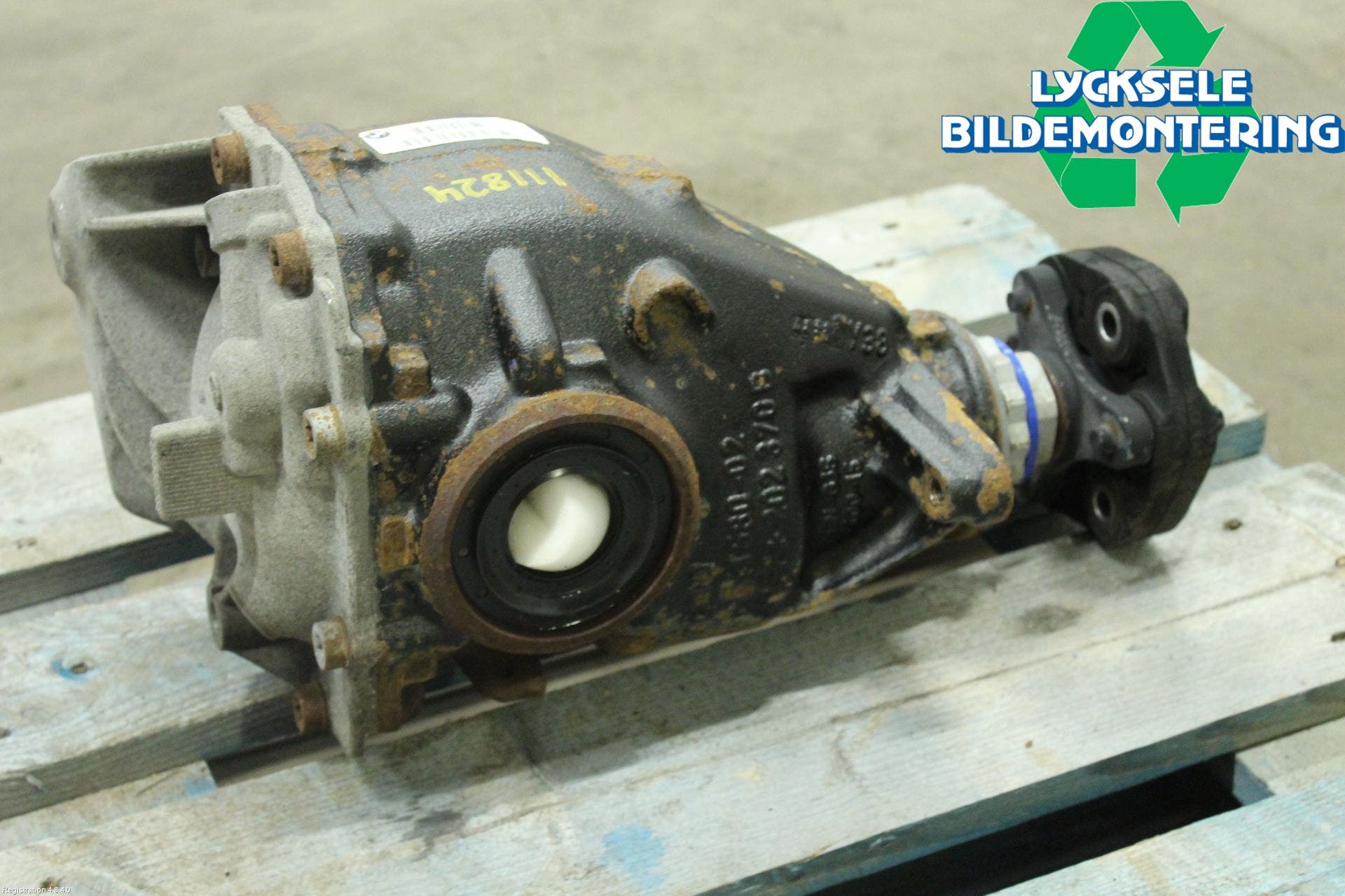 BMW 3 F30/F31/F80 12-19 Bakväxel-Diff