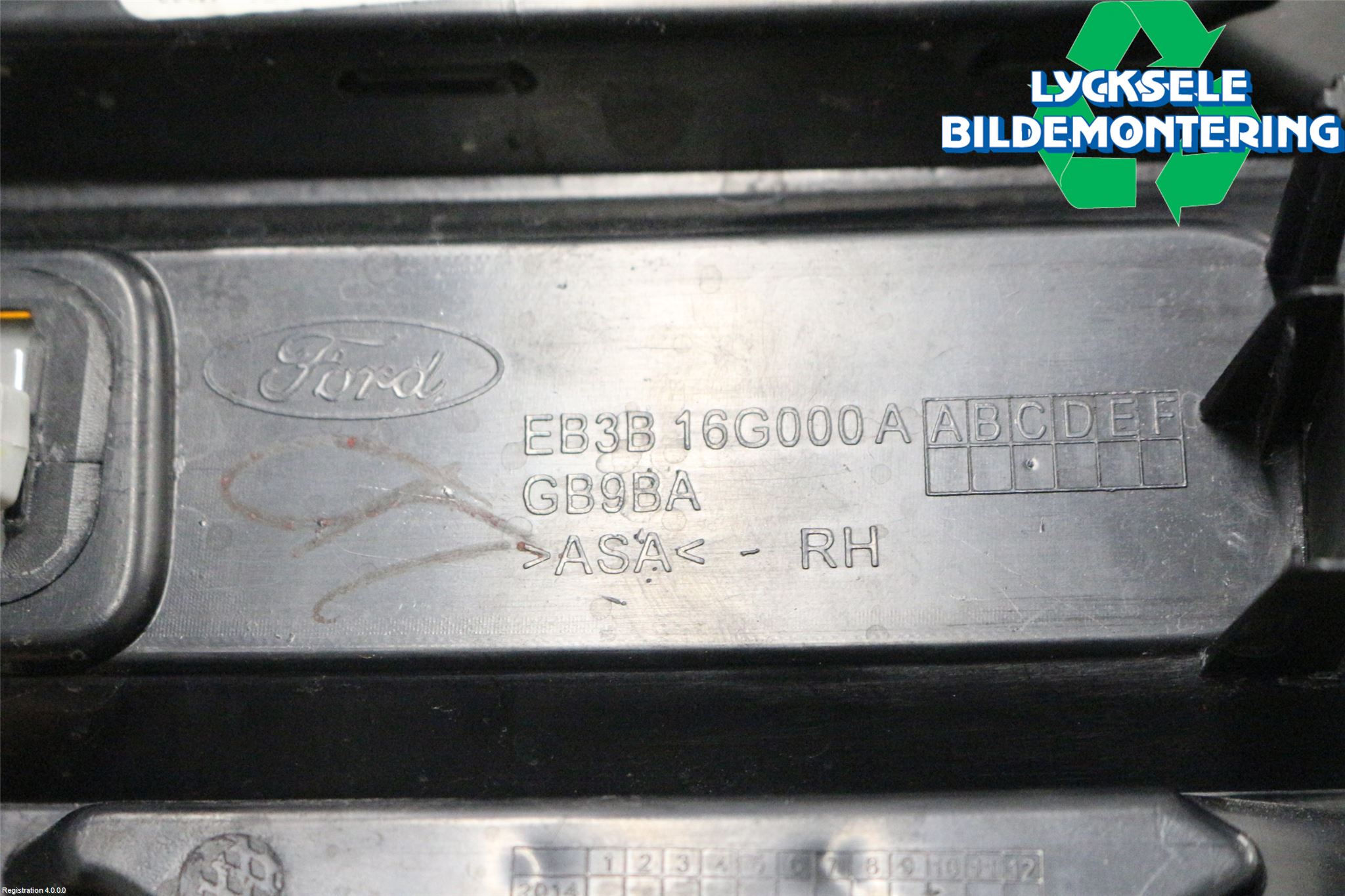 Ford RANGER EU 12-23 Blinkers Sidoblinkers Hö