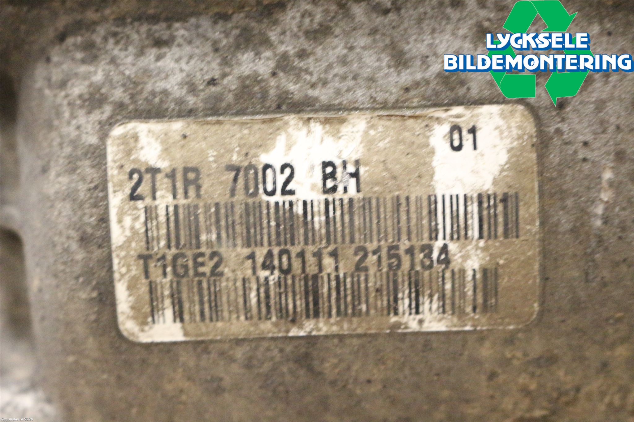 Ford TRANSIT CONNECT 09-13 Växellåda Man 5 Vxl